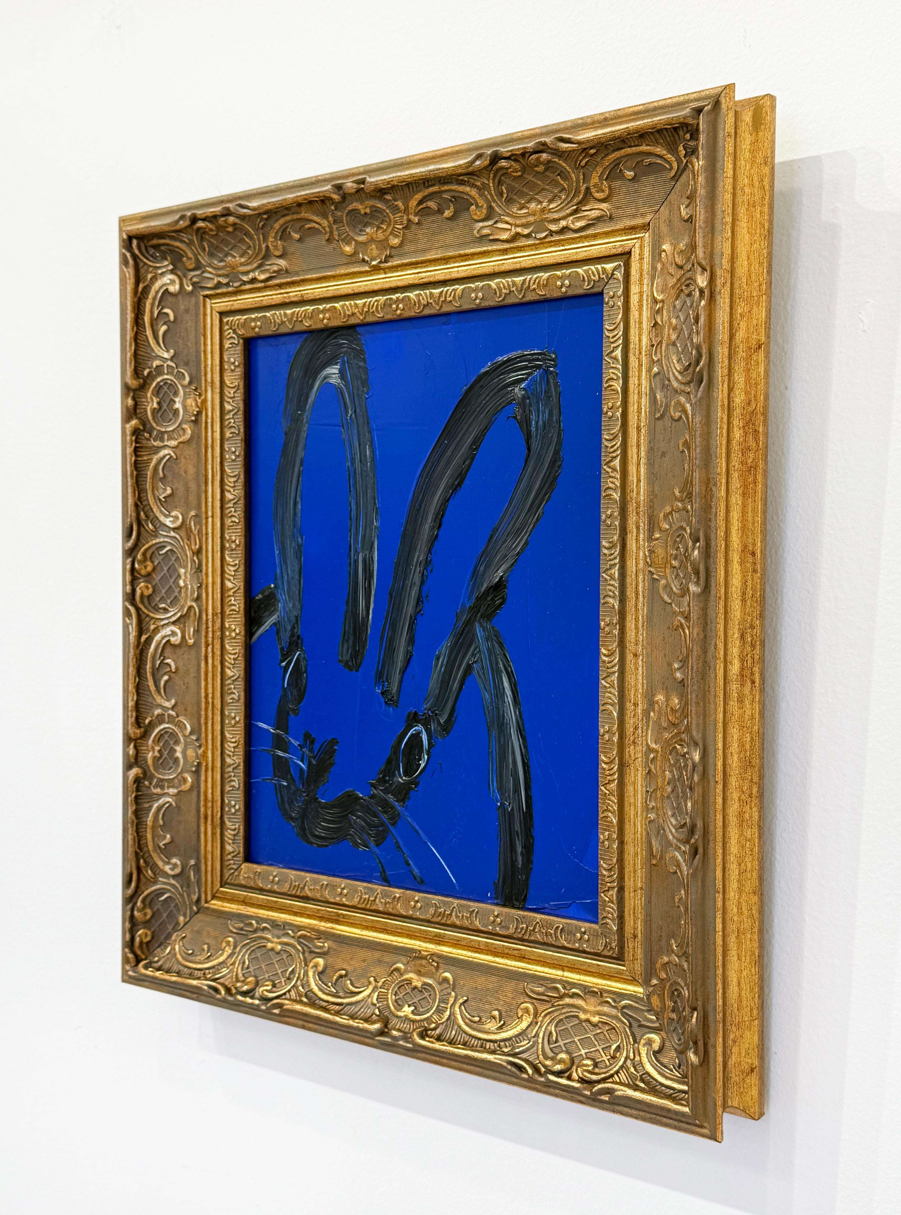 Midnight - Black Animal Painting by Hunt Slonem