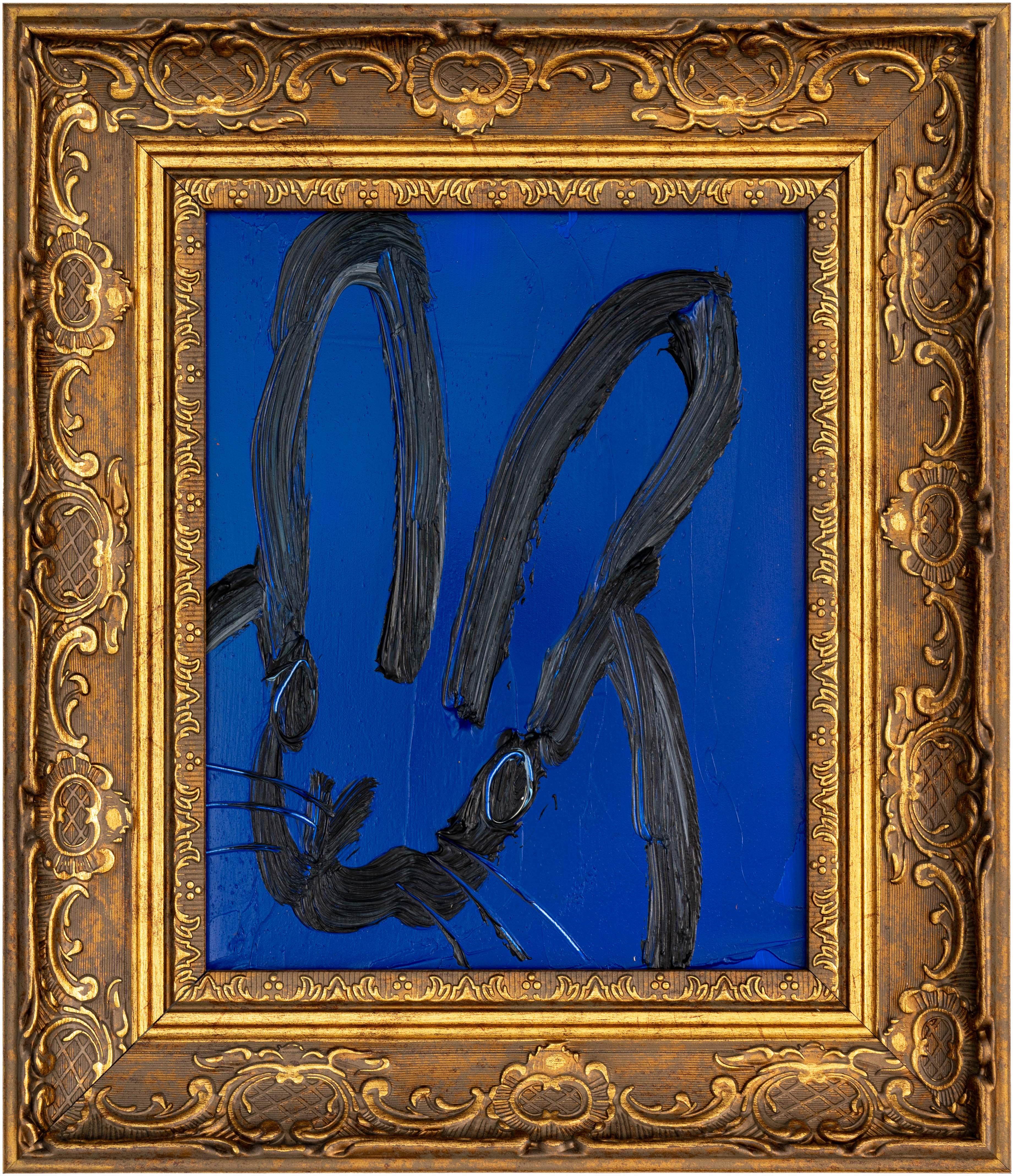 Hunt Slonem Animal Painting - Midnight