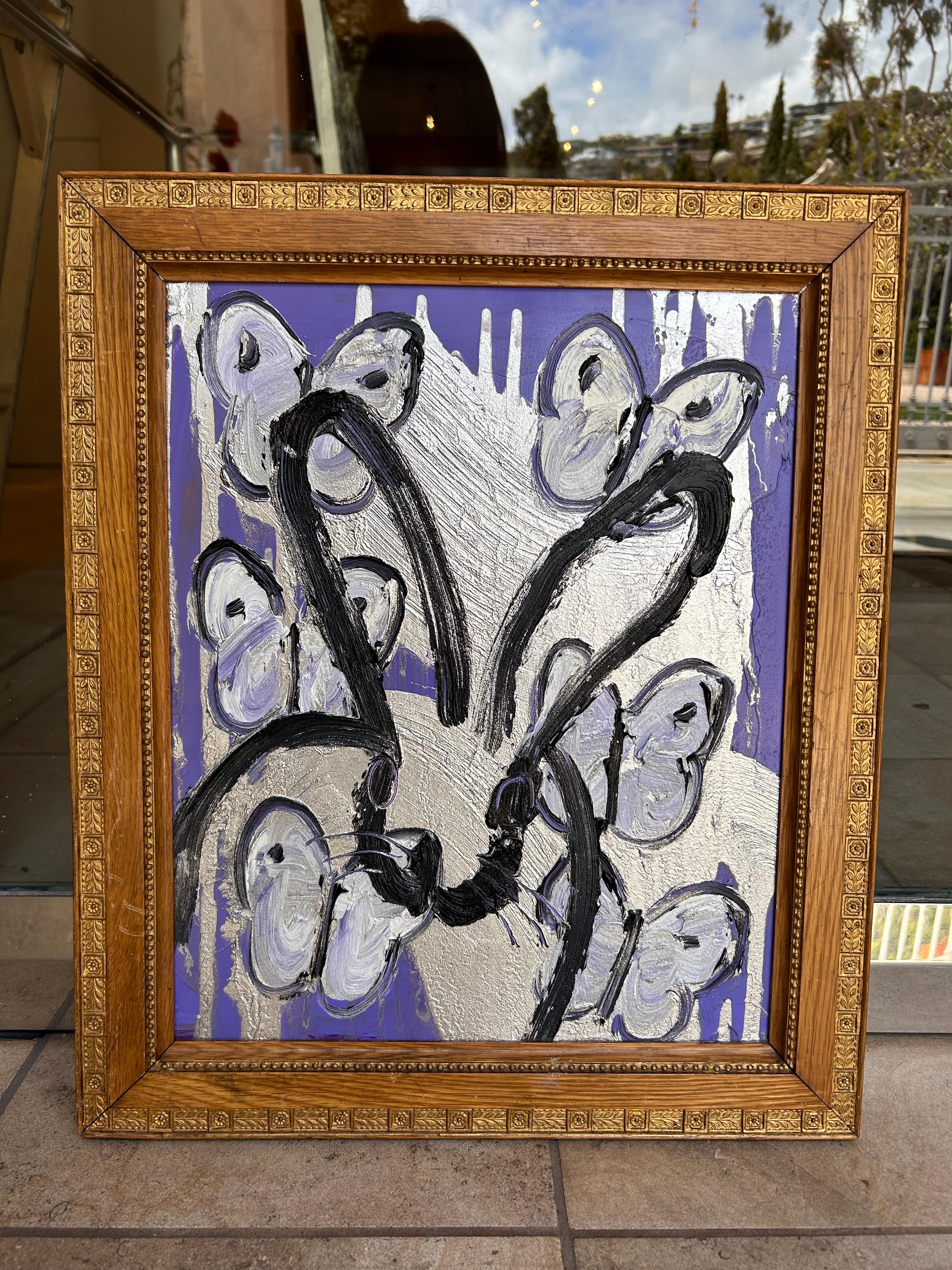 Gemischter Sprung – Painting von Hunt Slonem