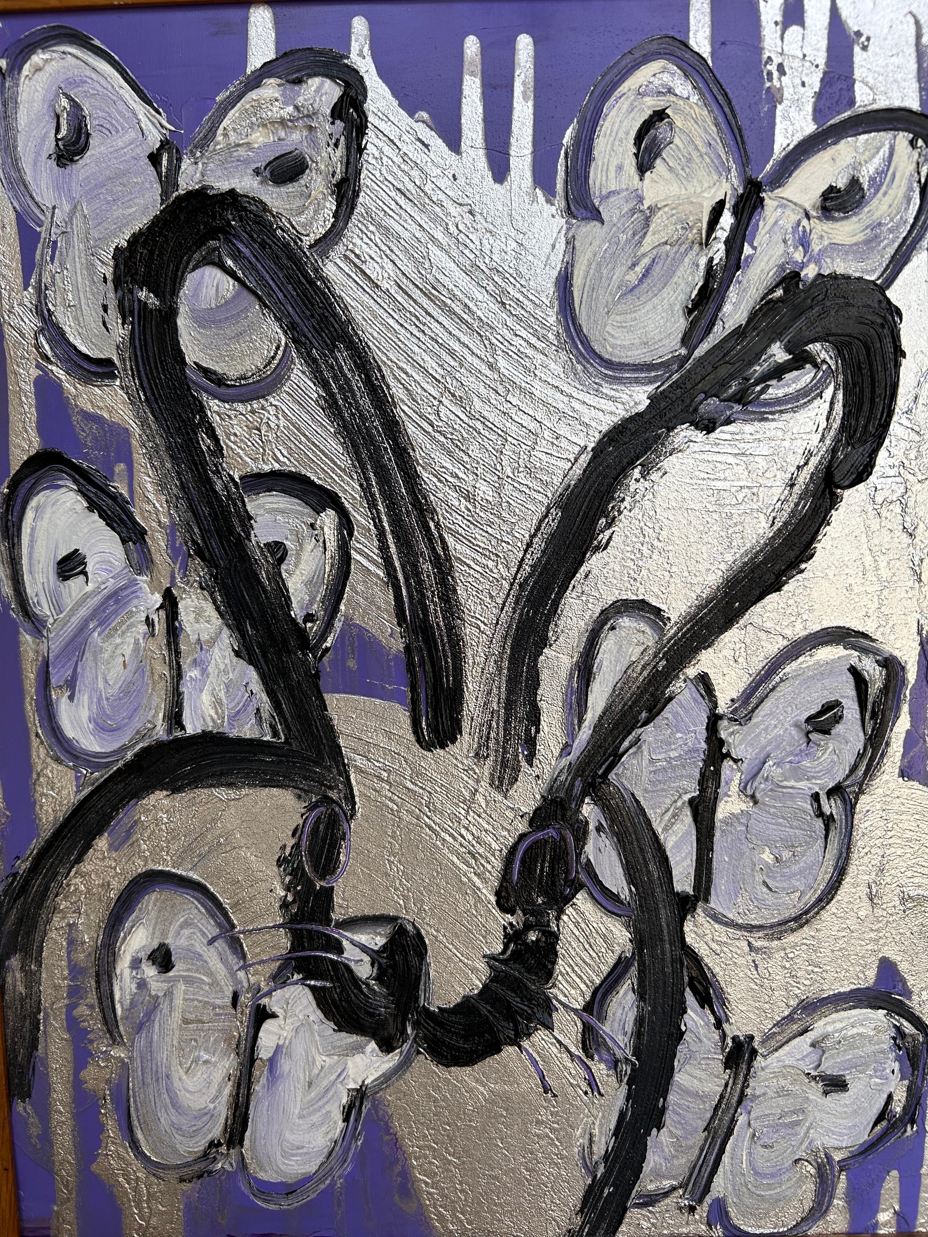 Gemischter Sprung (Zeitgenössisch), Painting, von Hunt Slonem