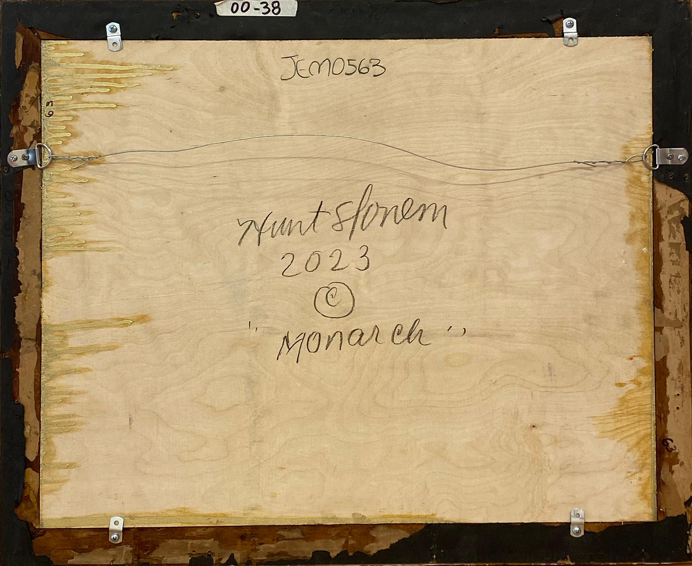 Künstler:  Slonem, Hunt
Titel: Monarch
Datum:  2023
Medium:  Öl auf Platte
Ungerahmt Abmessungen:  19
