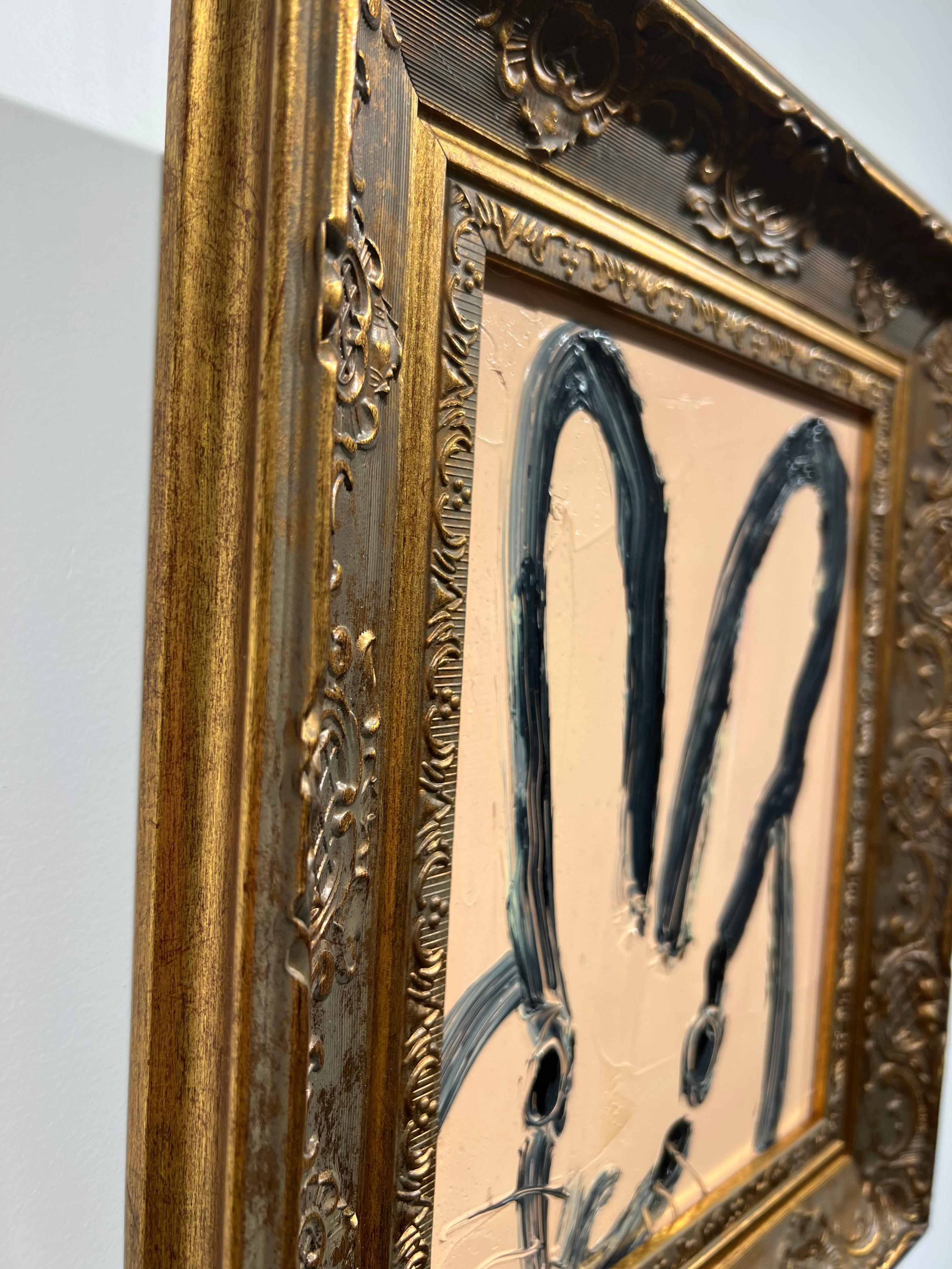 Lunes - Figurative Painting Marrón de Hunt Slonem