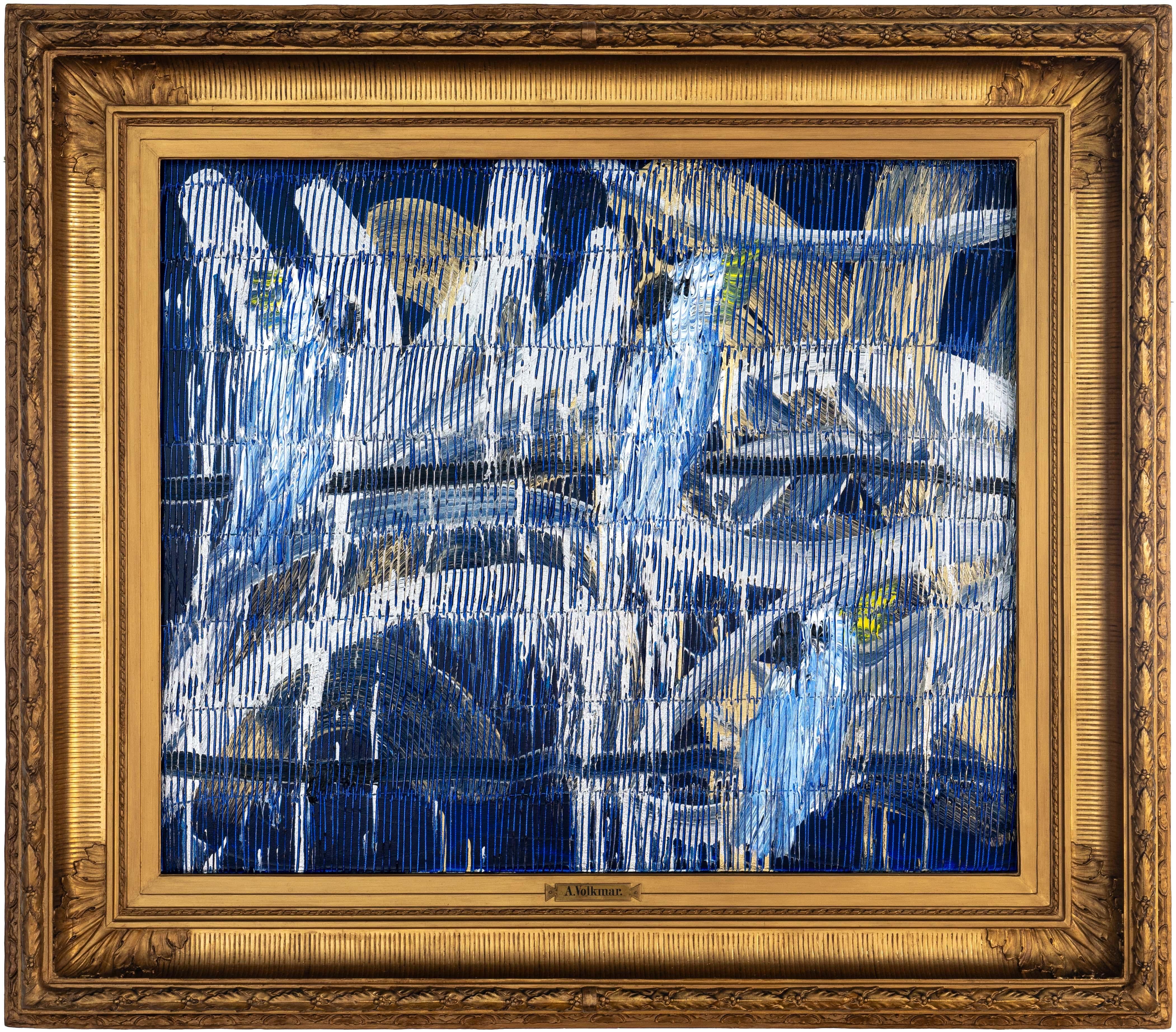 Artist:  Slonem, Hunt
Title:  Monsoon Late in Season
Date:  2024
Medium:  Oil on canvas
Unframed Dimensions:  32" x 38"
Framed Dimensions:  44.5" x 50.5"
Signature:  Signed by Artist on Verso
Edition:  Unique

Hunt Slonem is a veteran to one-man