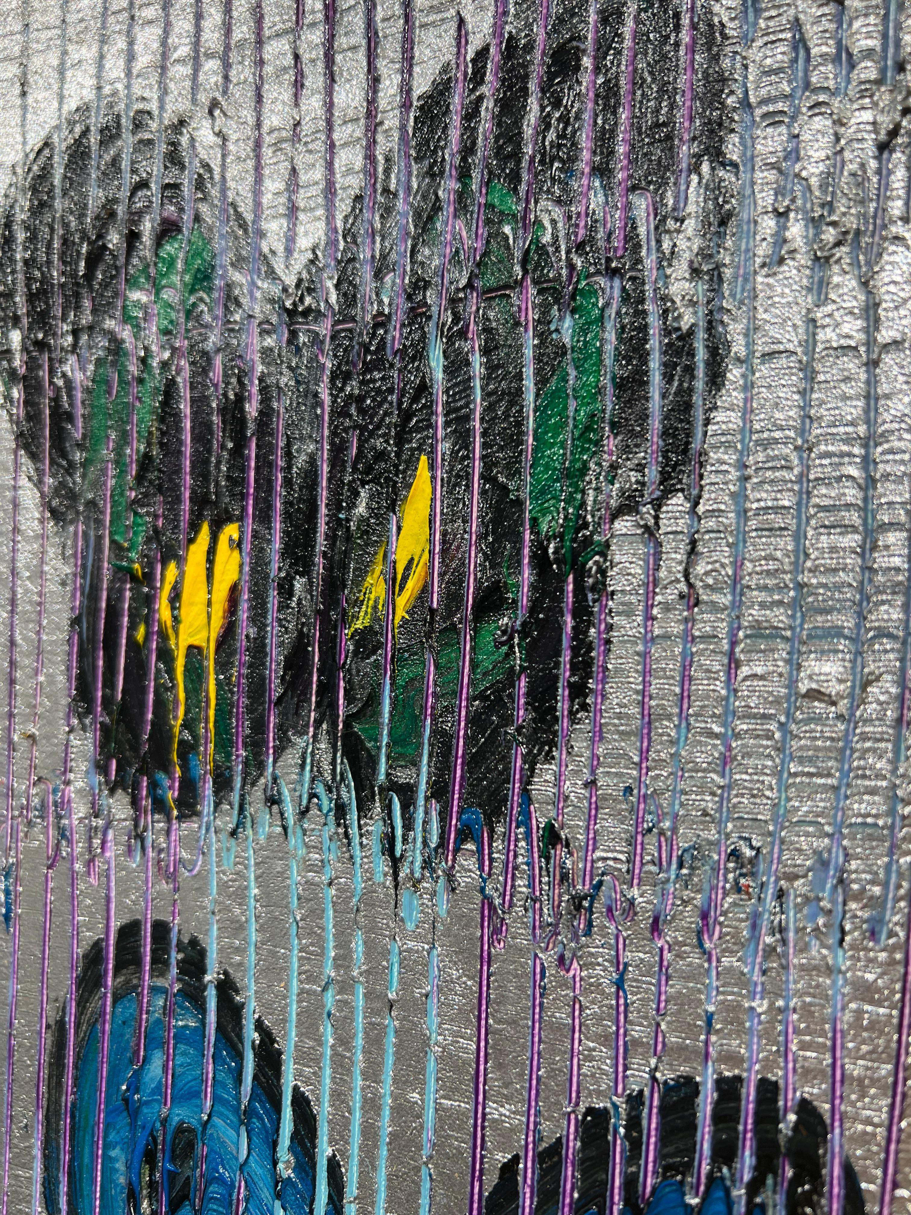 Morphe - Painting by Hunt Slonem