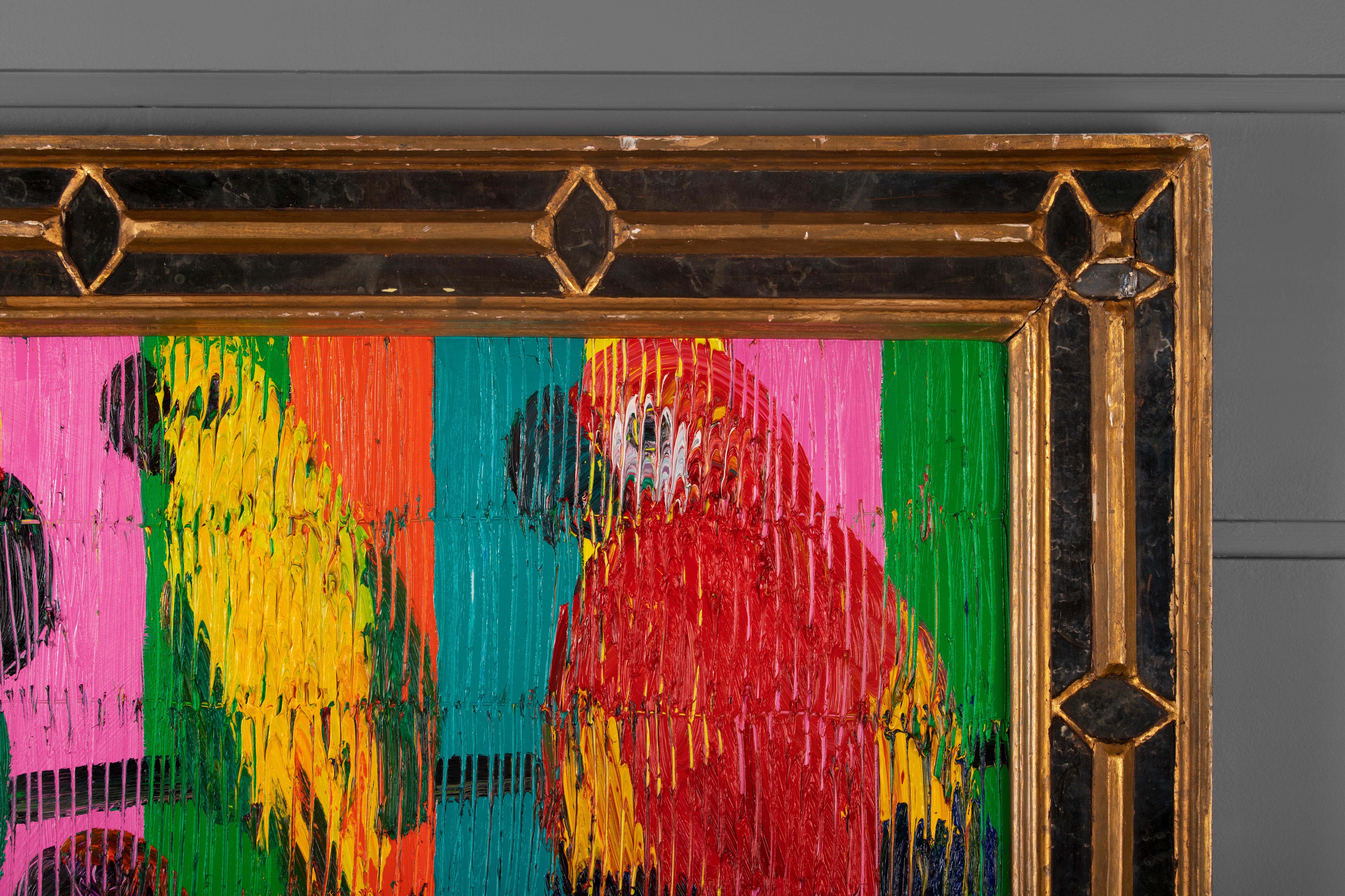Pittura unica 'Nealy - Painting di Hunt Slonem