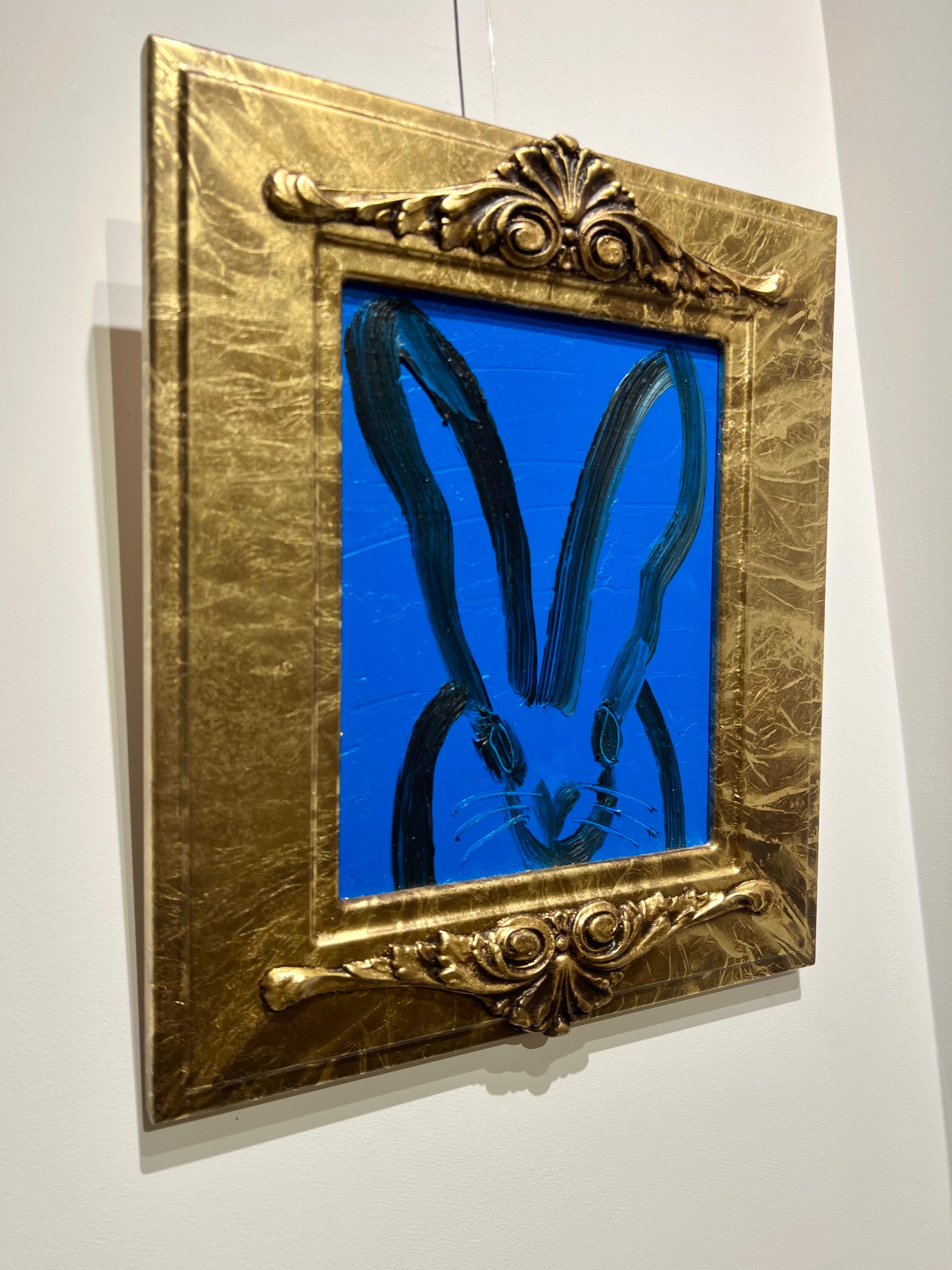 Nuevo Azul - Animal Painting Marrón de Hunt Slonem
