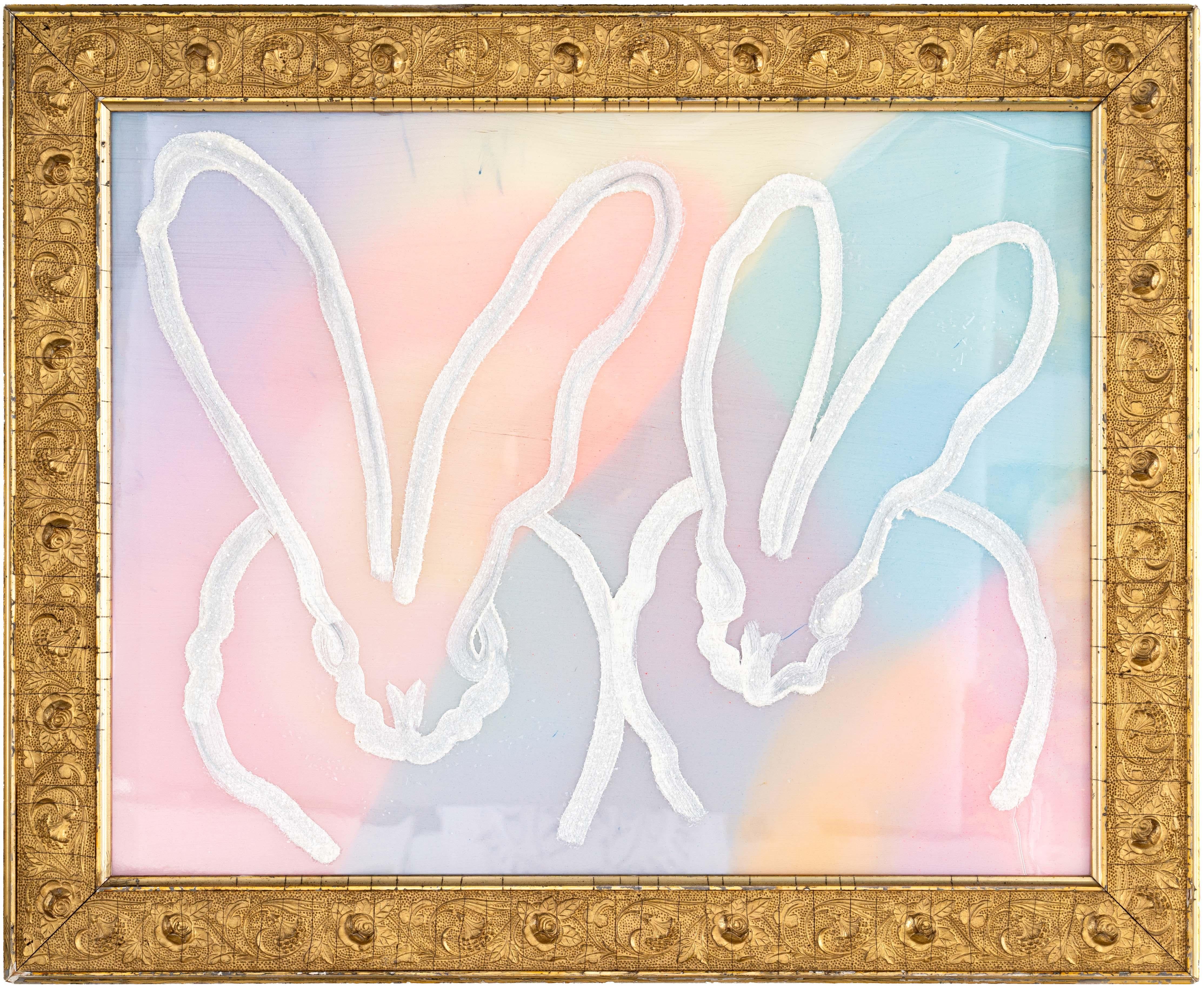Hunt Slonem Animal Painting – New Dawn Glisten