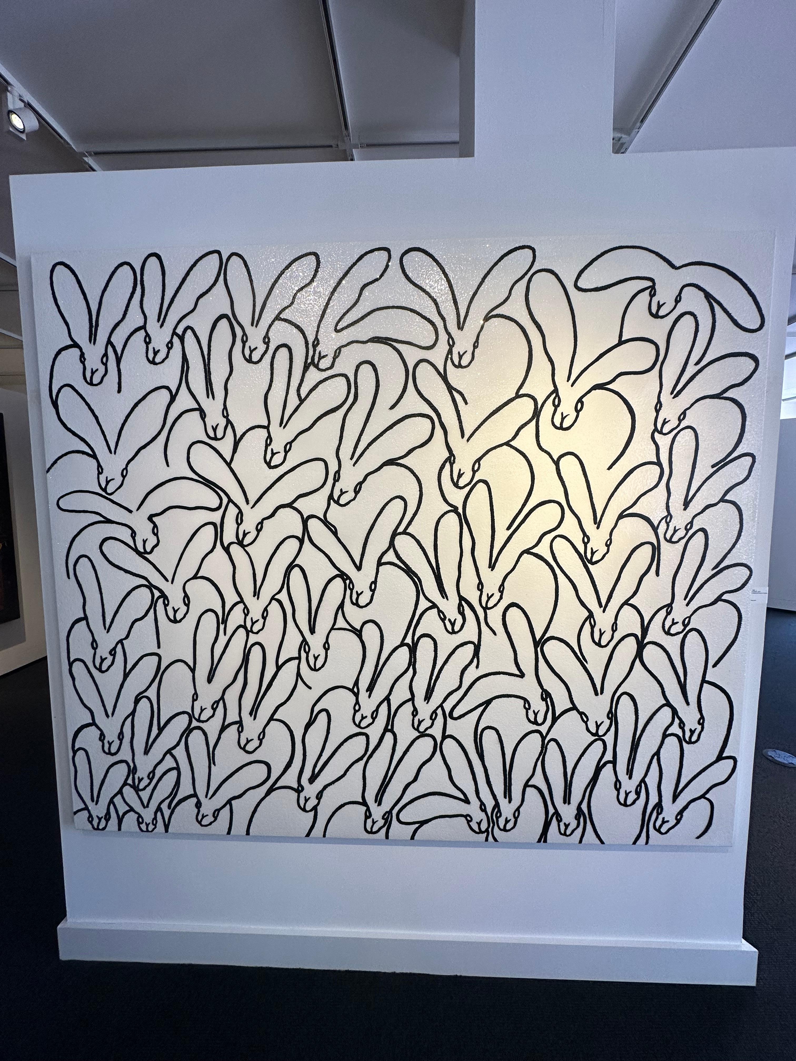 New York Diamond District - Modern Mixed Media Art by Hunt Slonem