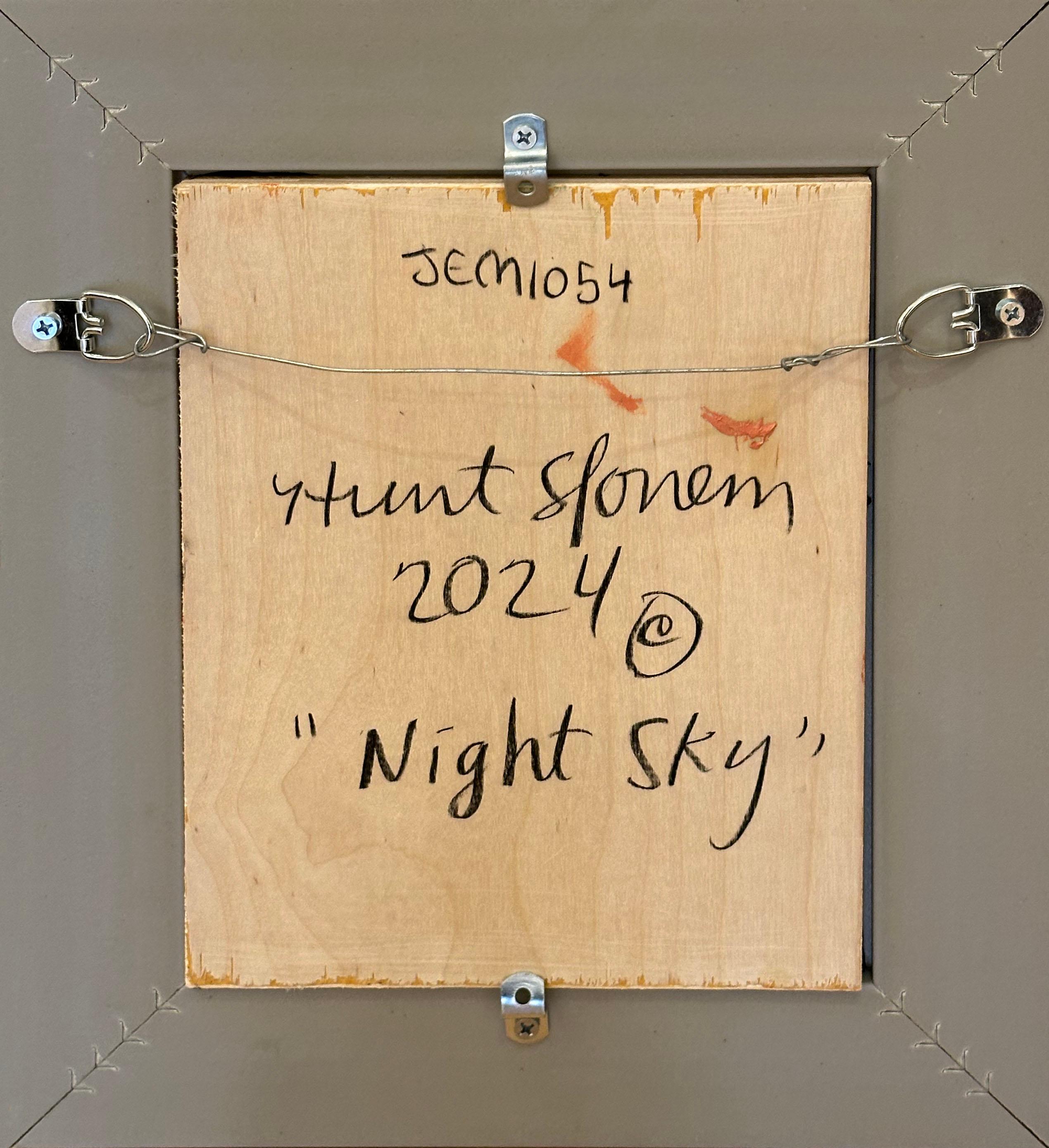 Artiste :  Slonem, Hunt
Titre : Ciel nocturne
Date :  2024
Moyen :  Huile sur bois
Sans cadre Dimensions :  10