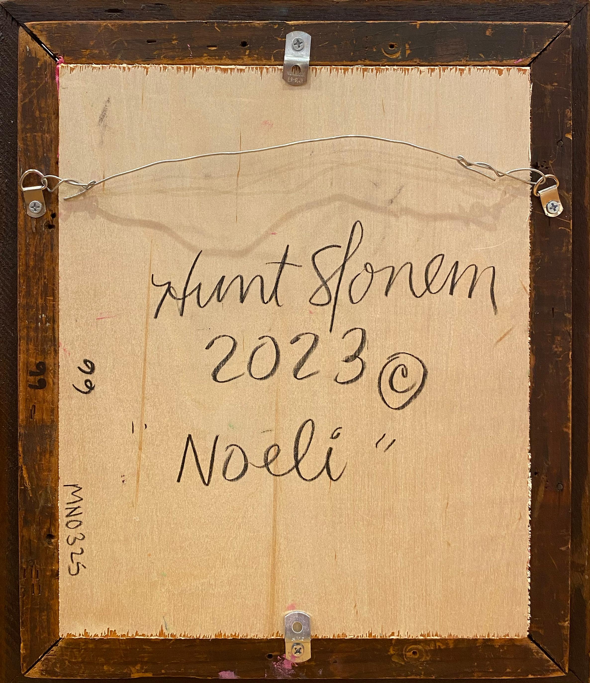 Artist:  Slonem, Hunt
Title:  Noeli
Series: Bunnies
Date:  2023
Medium:  Oil on Wood
Unframed Dimensions:  11.25