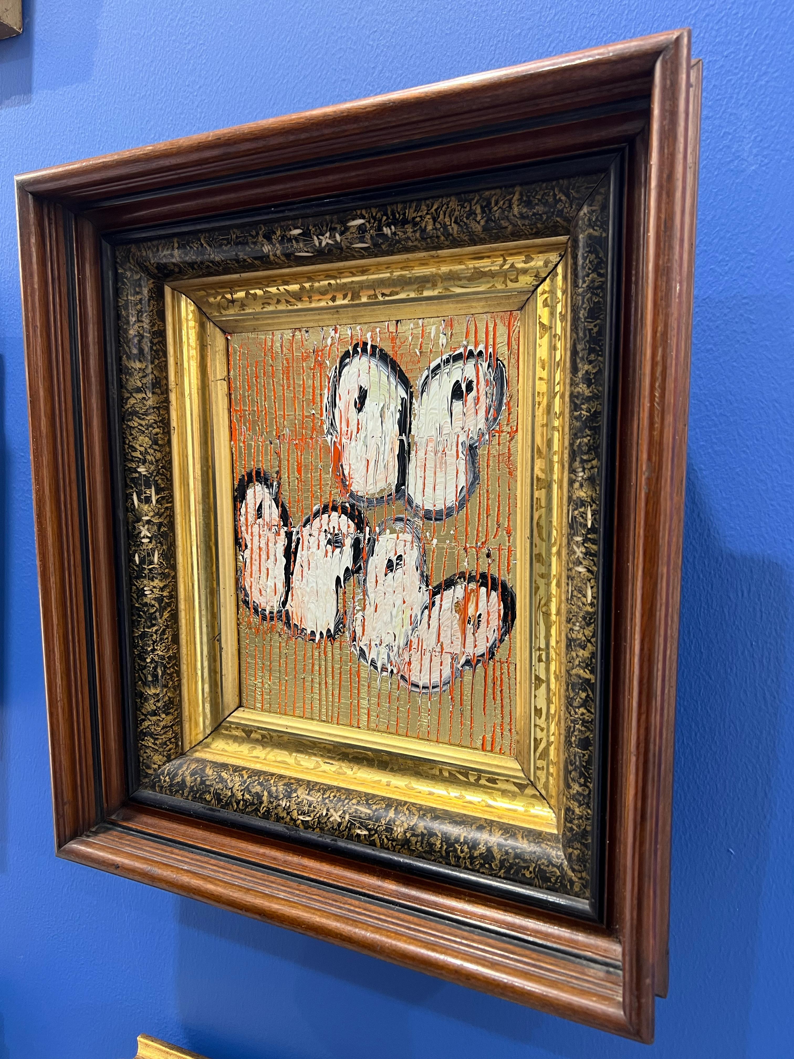 Ora i volantini - Animal Painting Marrone di Hunt Slonem