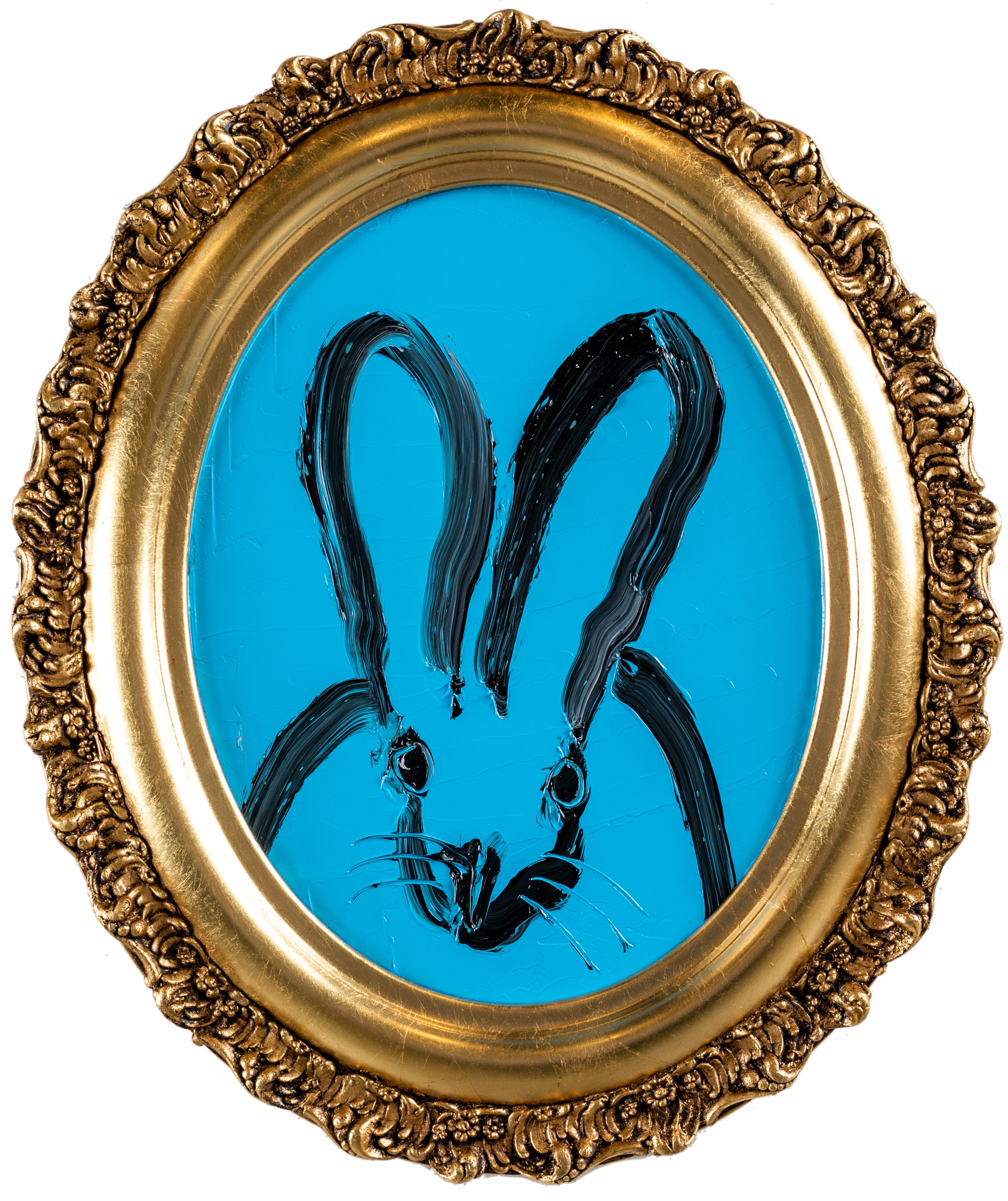 Hunt Slonem Animal Painting – Oval 2