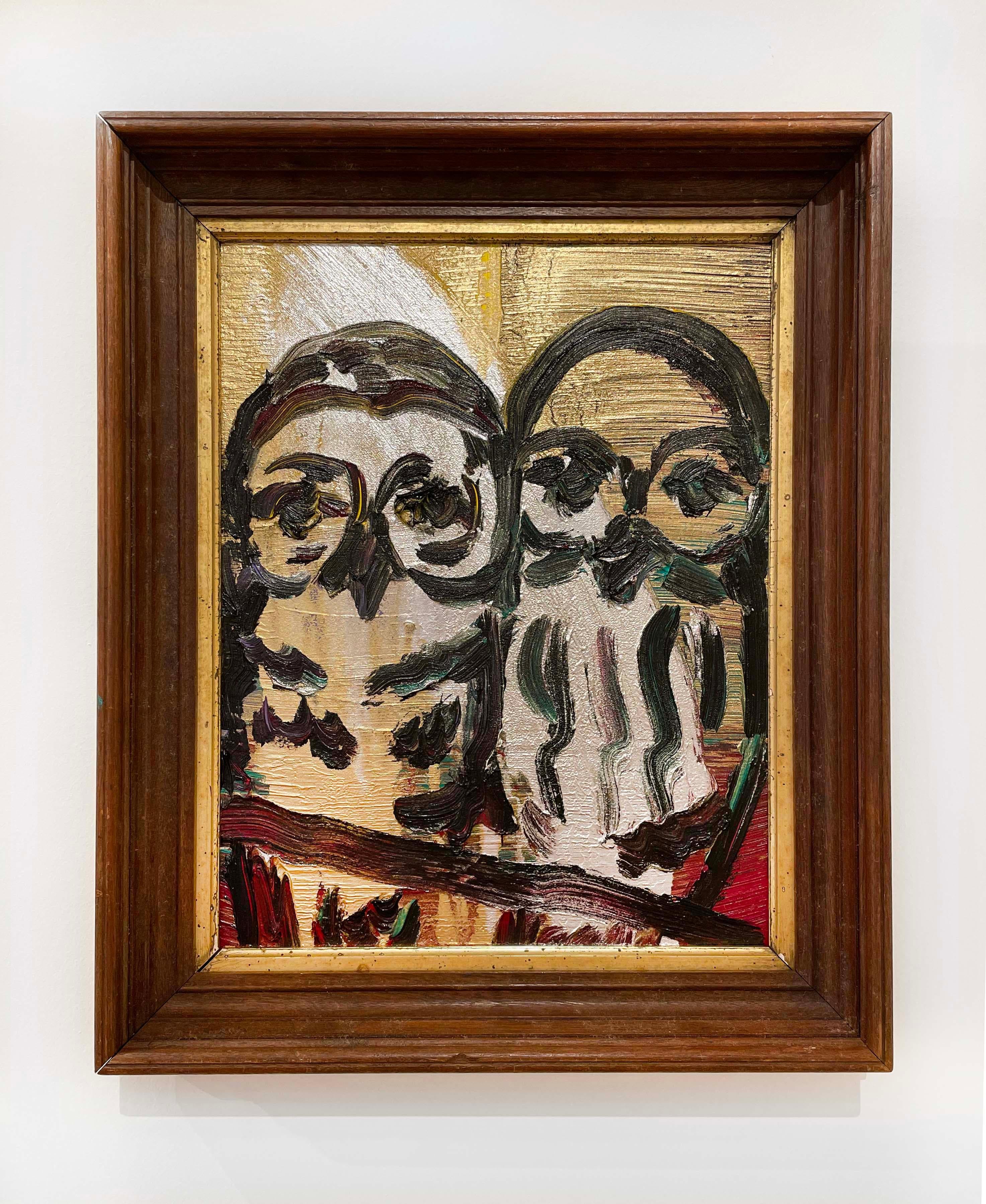 Eulen – Painting von Hunt Slonem