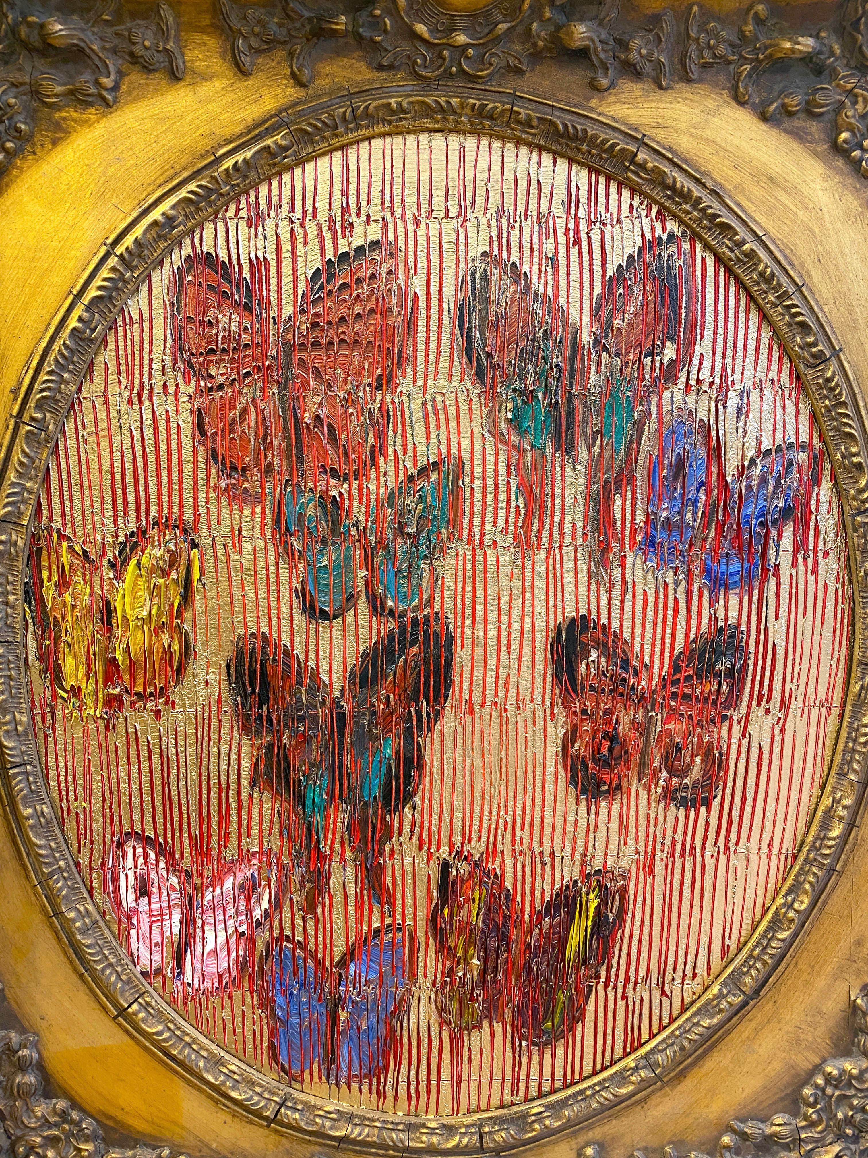 Painted Lady - Contemporary Painting by Hunt Slonem