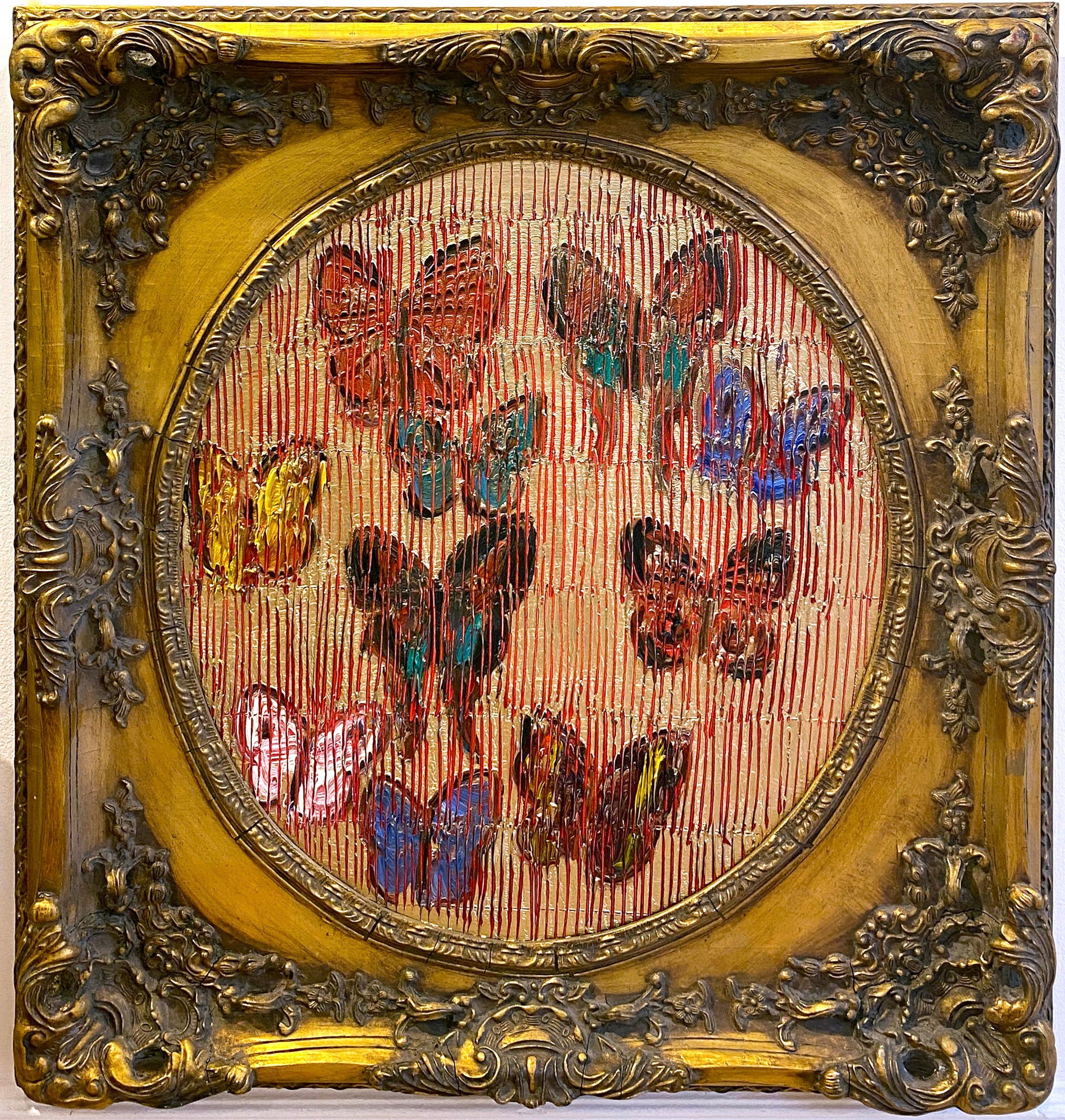 Hunt Slonem Animal Painting - Painted Lady