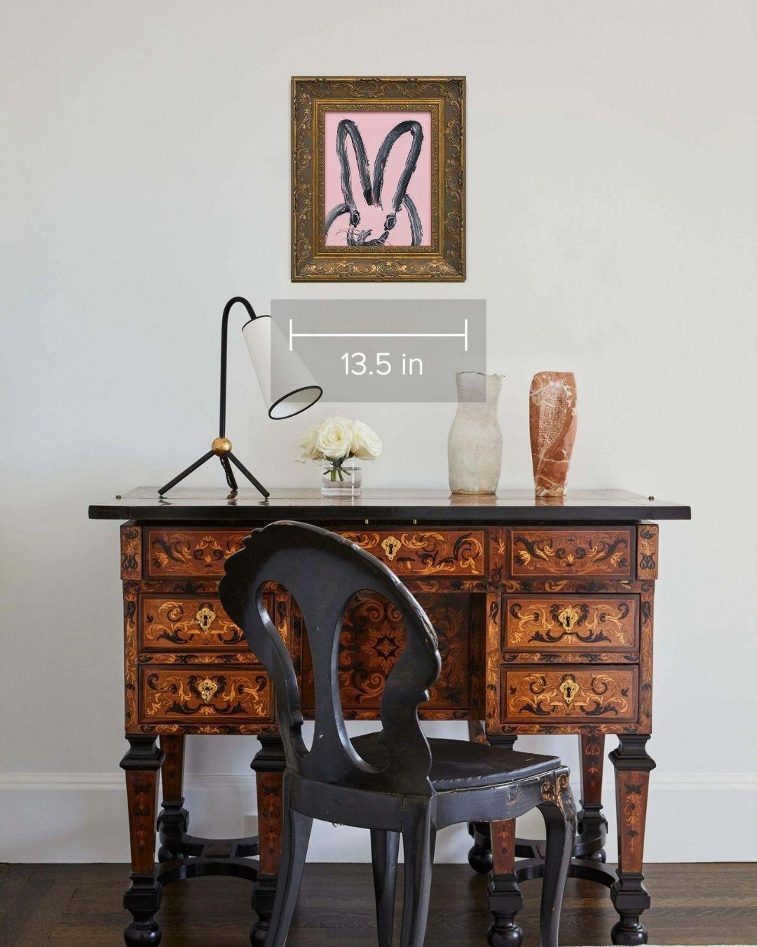 Rosa pallido - Painting di Hunt Slonem