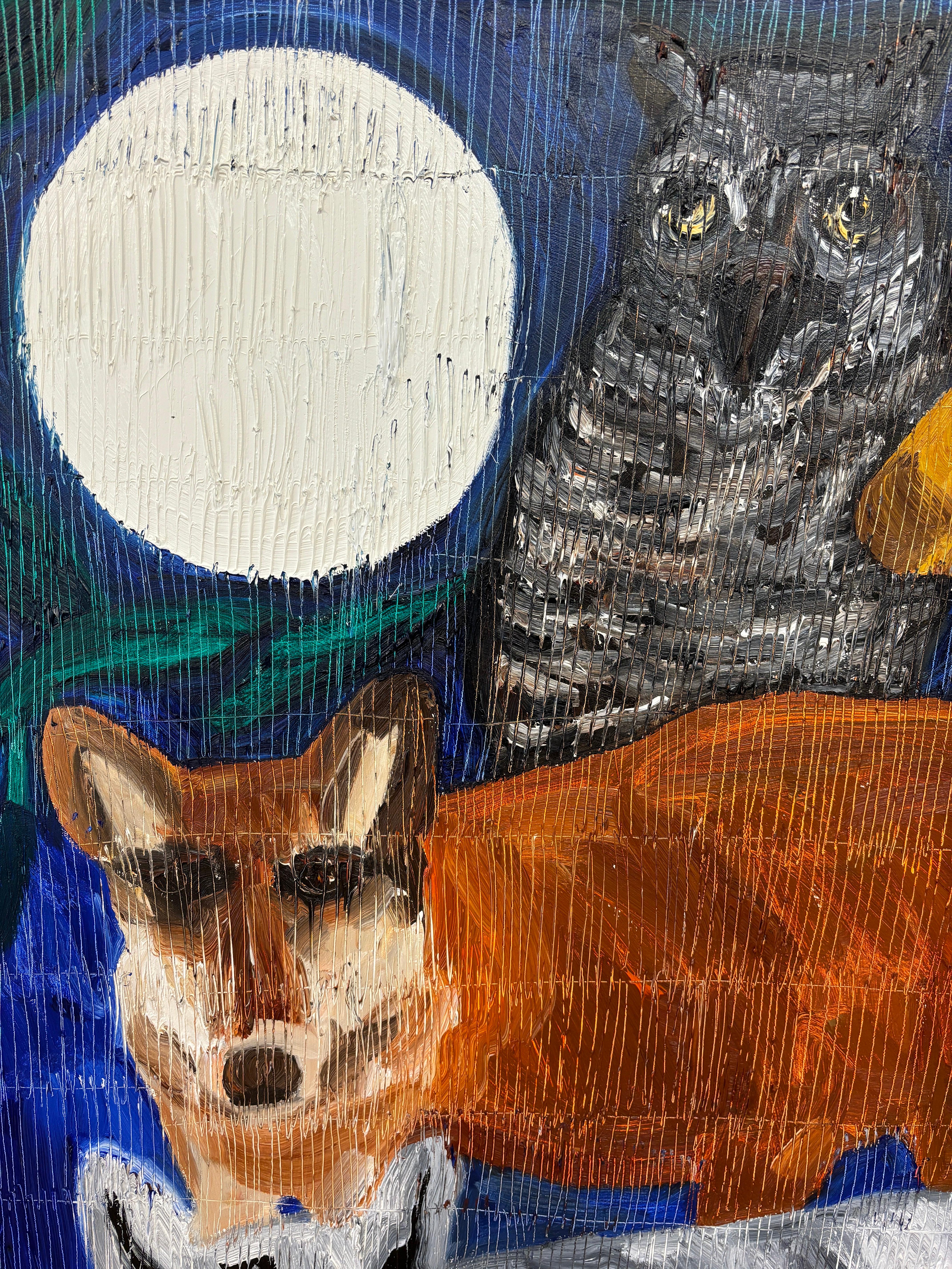 Montre de nuit Panacea - Painting de Hunt Slonem