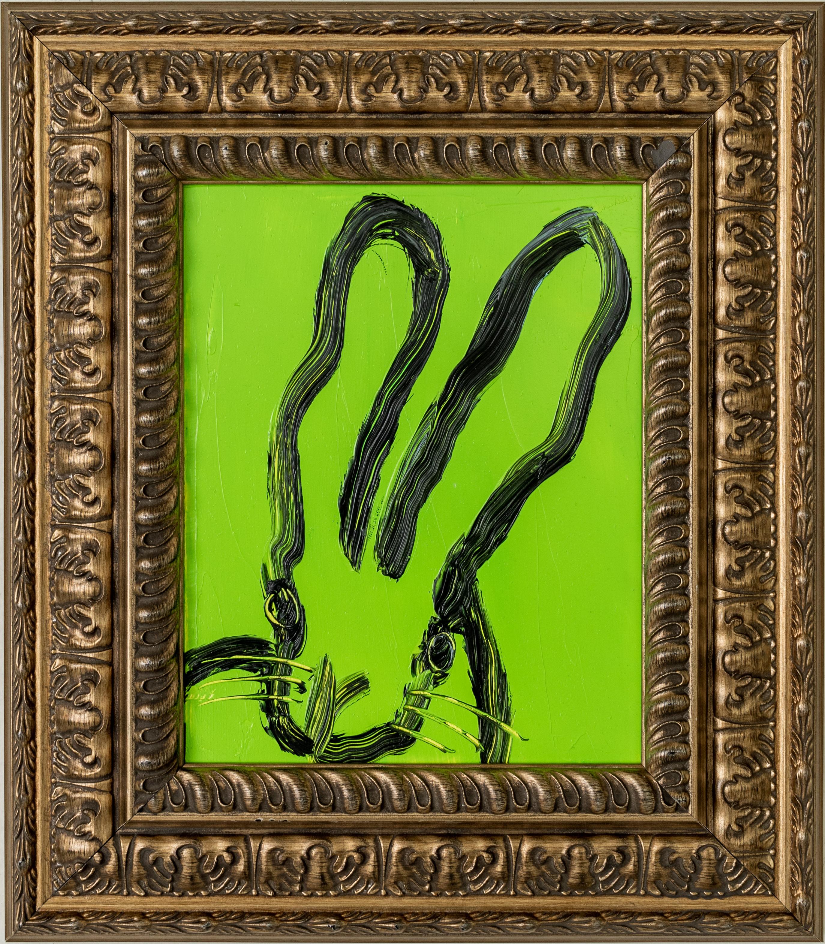 Hunt Slonem Animal Painting - Pea