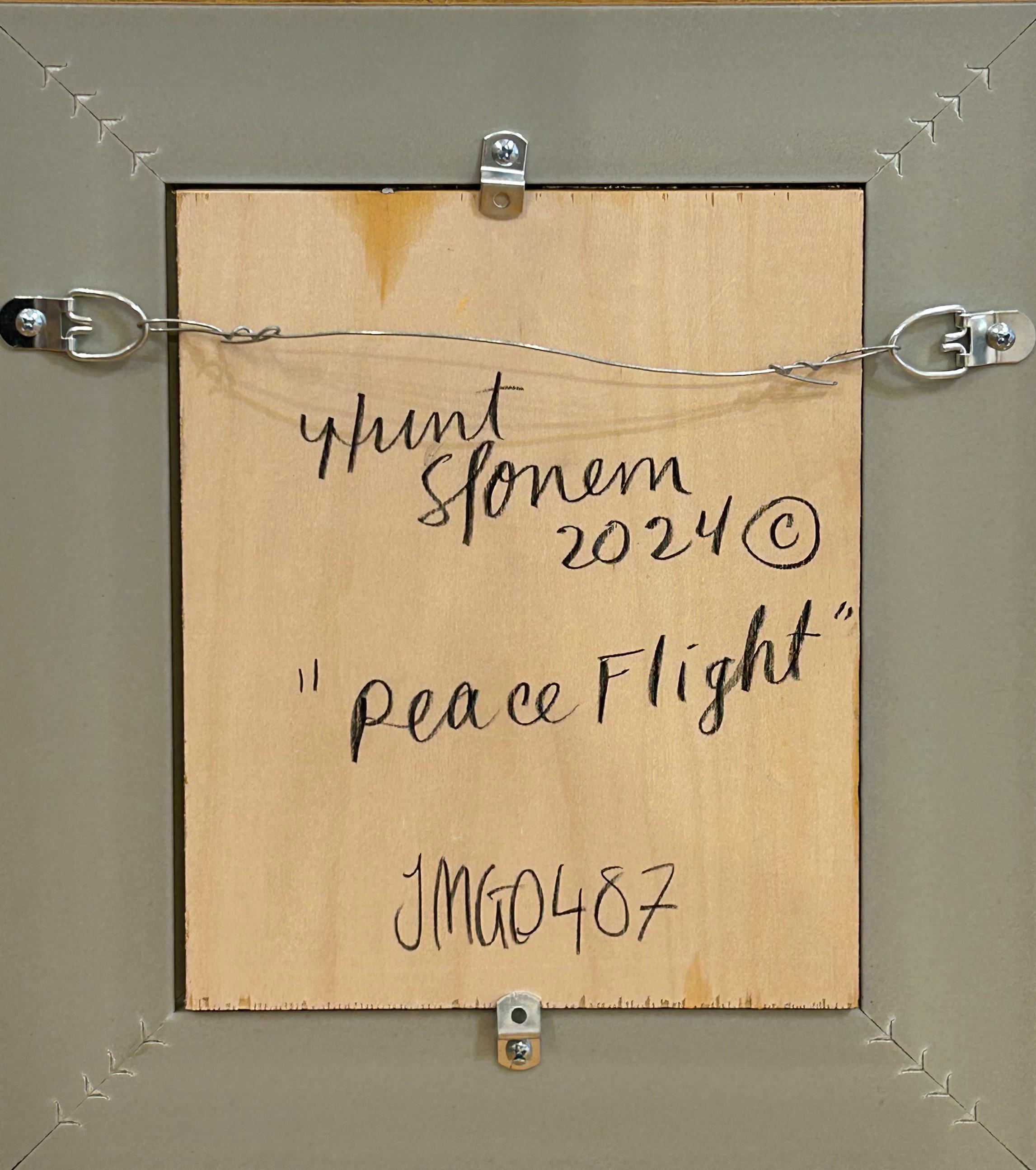 Artista:  Slonem, Hunt
Título:  Vuelo de la Paz
Date:  2024
Medio:  Óleo sobre madera
Sin enmarcar Dimensiones:  10