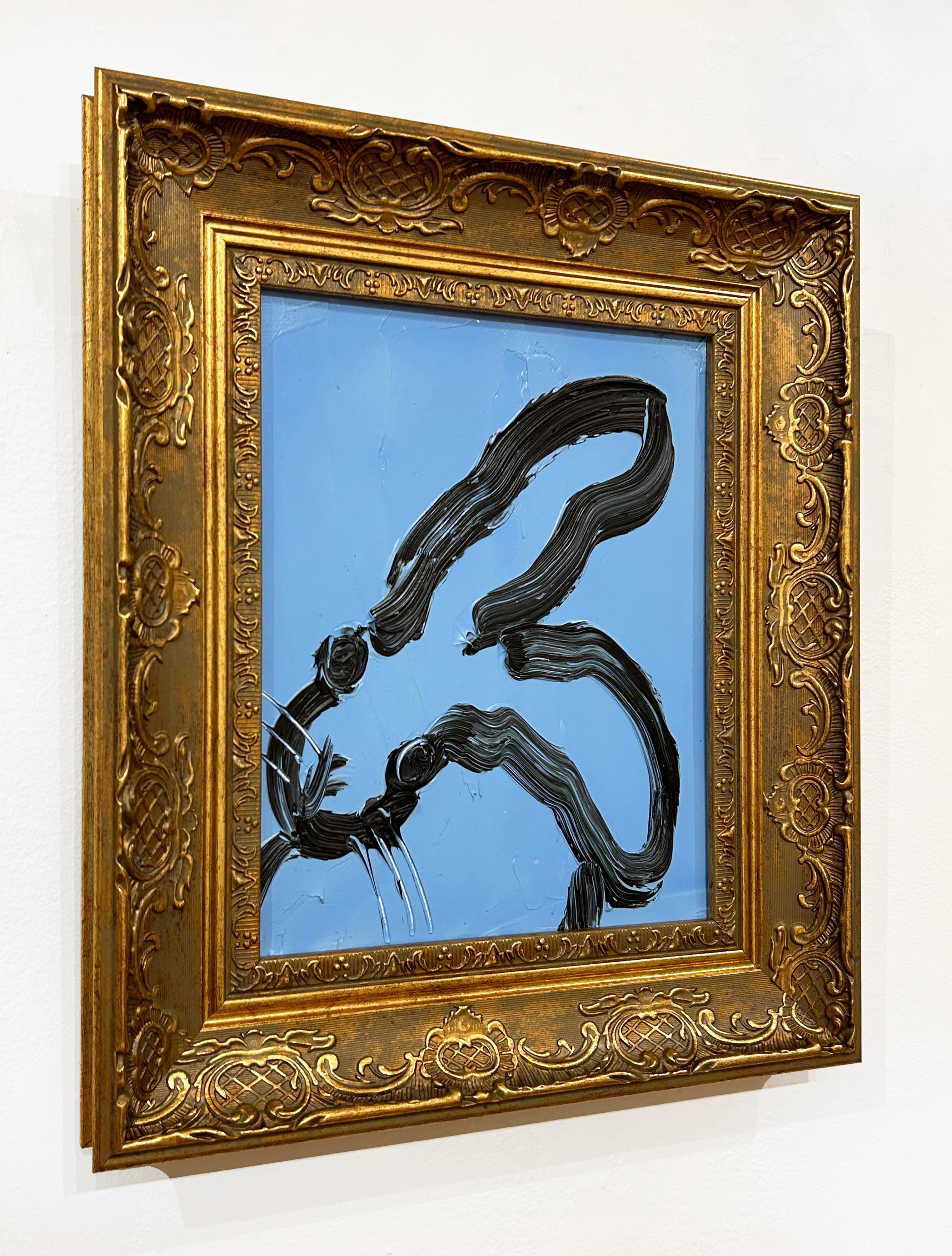 Perry - Brown Animal Painting by Hunt Slonem