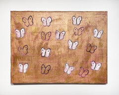 Farfalle Hunt Slonem "Pink Ascension Amsterdam