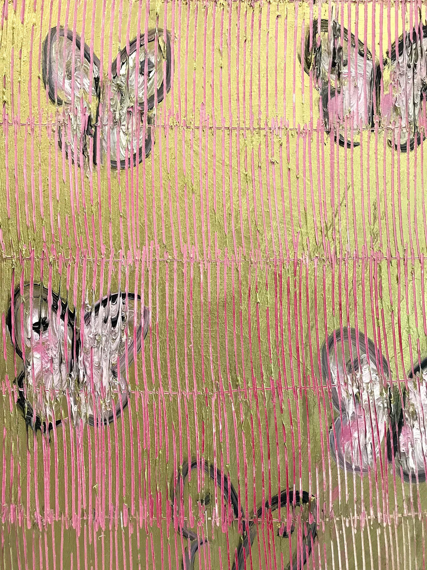 Pink Ascension - Painting by Hunt Slonem