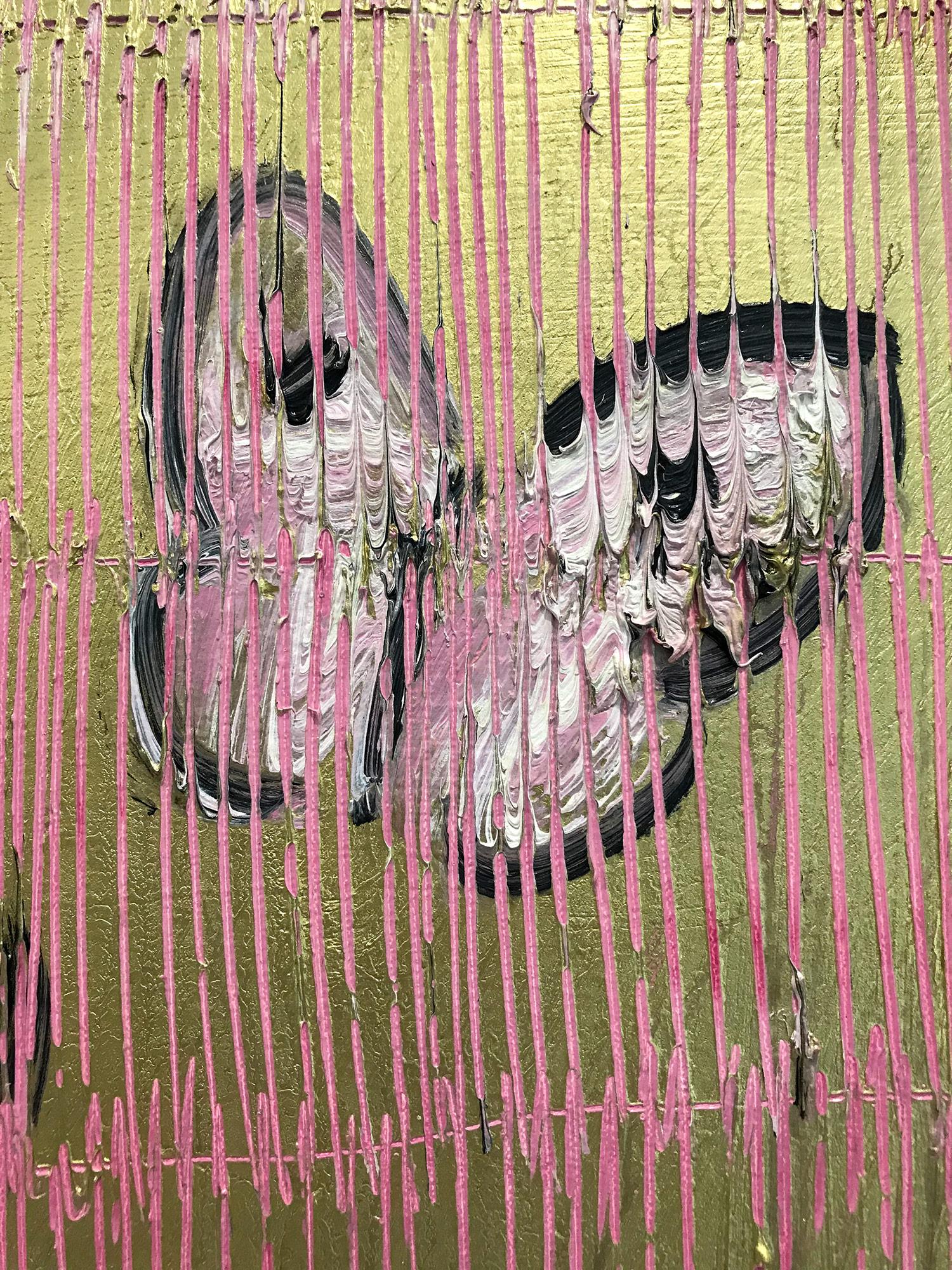 Pink Ascension - Contemporary Painting by Hunt Slonem