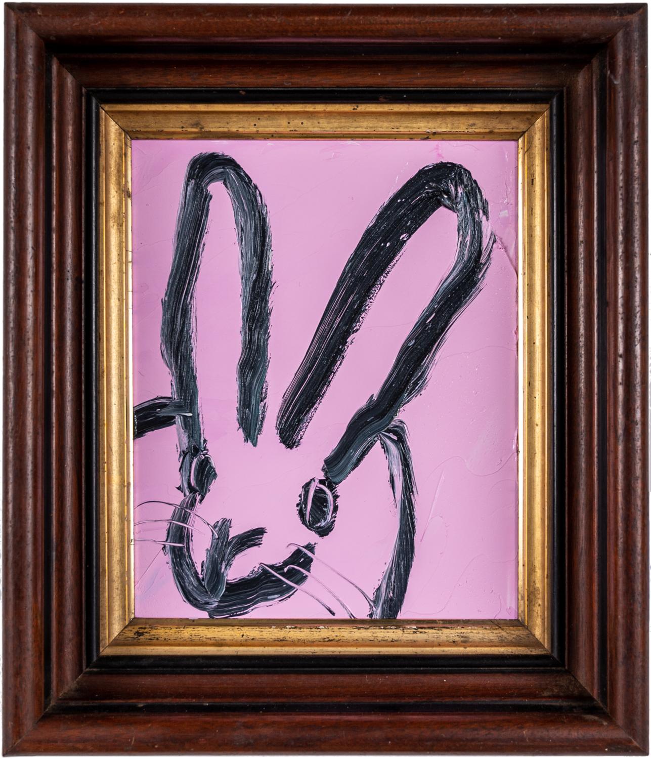 Hunt Slonem Animal Painting - Pink Audrey 5