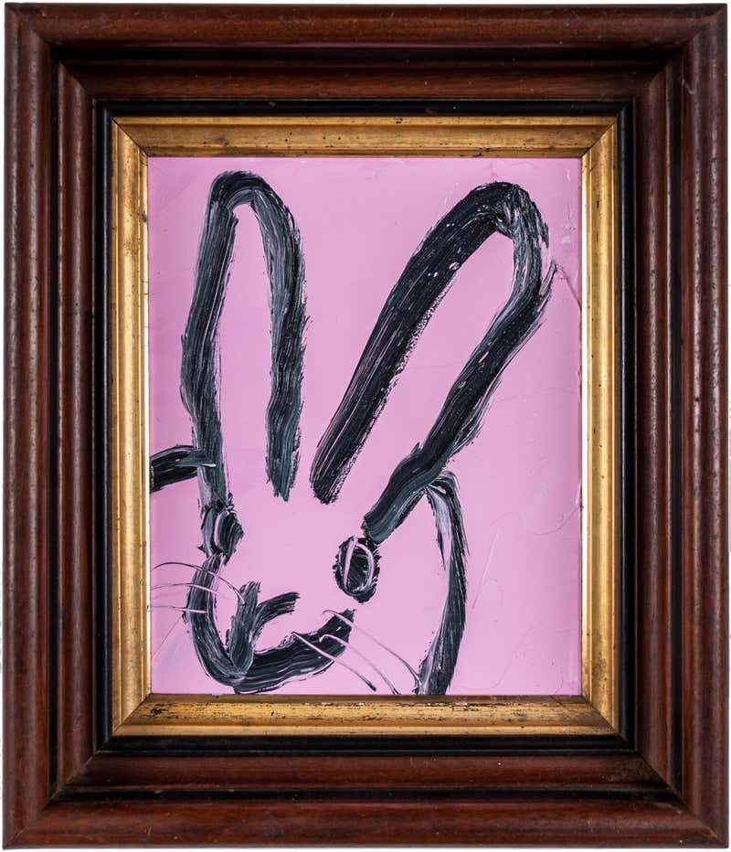 Hunt Slonem Rabbit Hunt Slonem Art - 673 For Sale at 1stDibs | abstract bunny, abstract ...