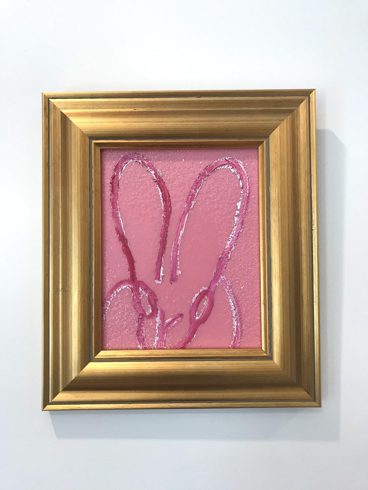 pink background paintings