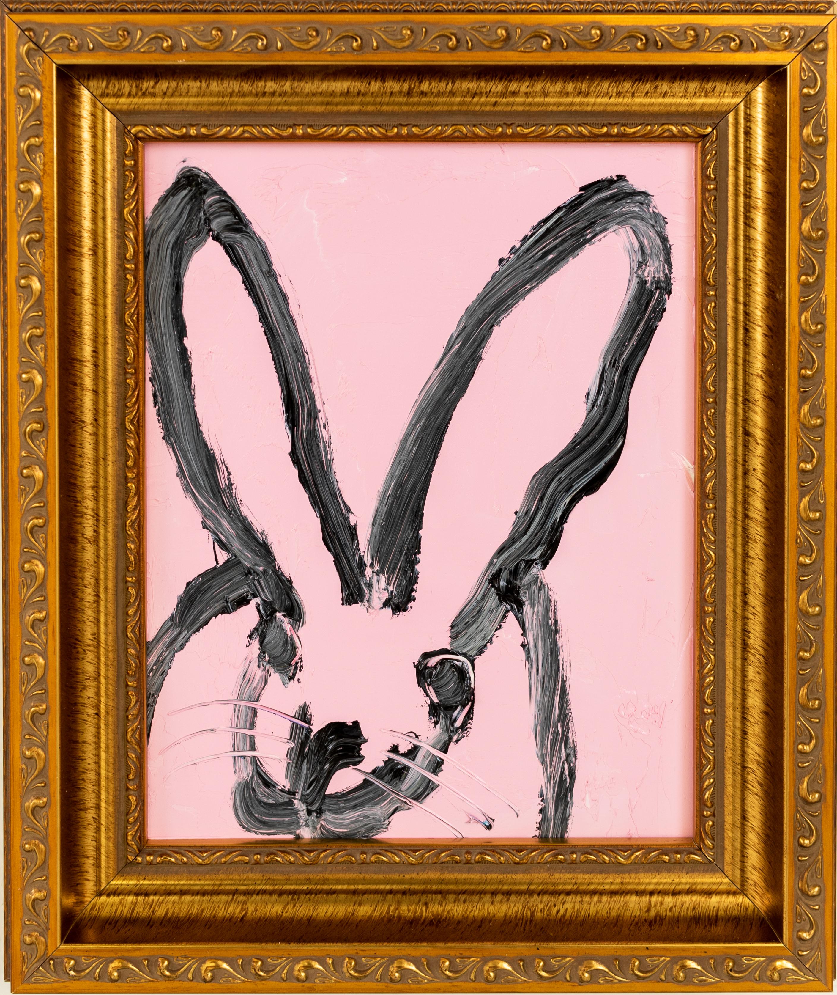 Hunt Slonem Animal Painting - Pink