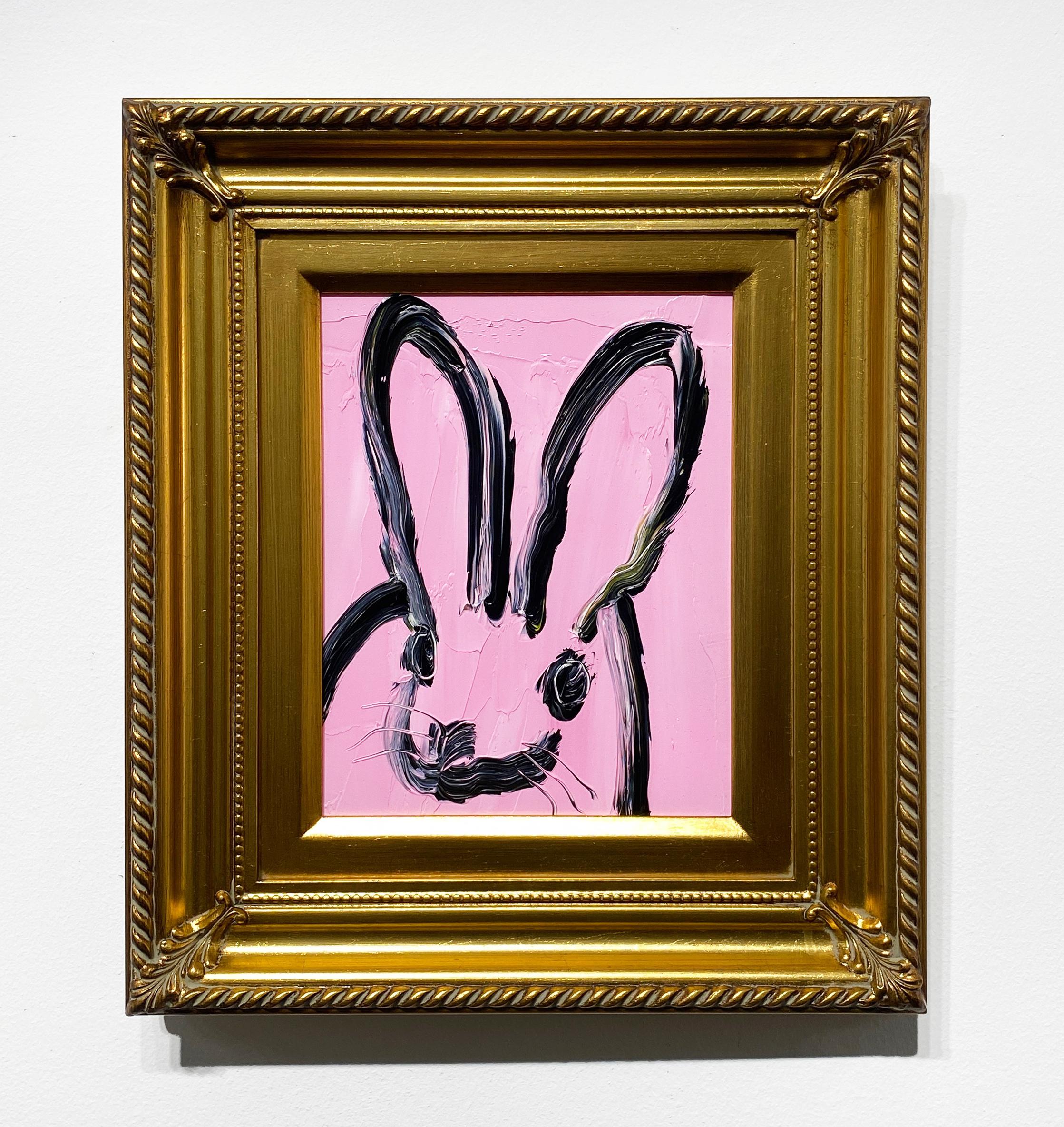Pink Link - Contemporary Painting by Hunt Slonem