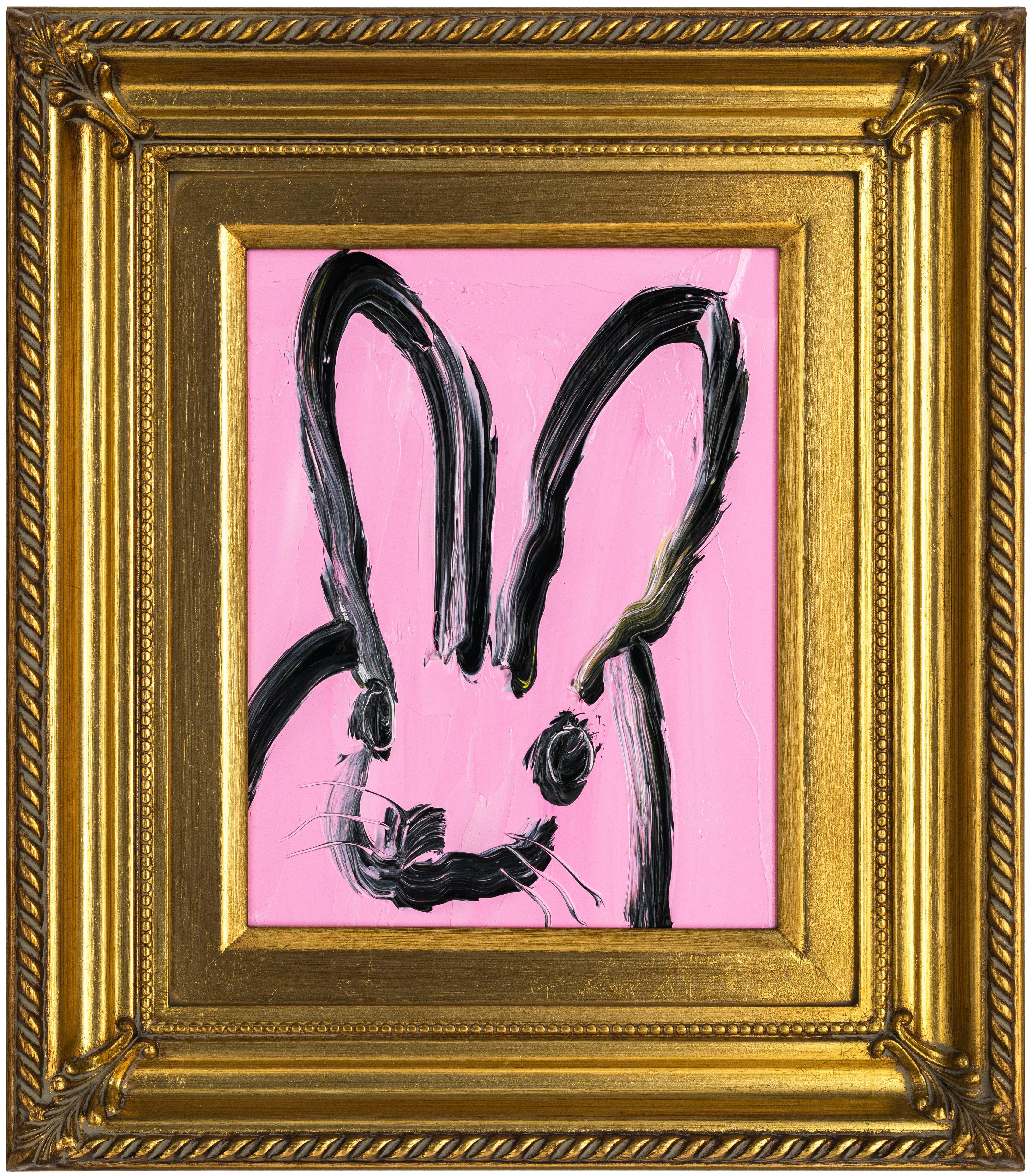 Pink Link - Painting by Hunt Slonem