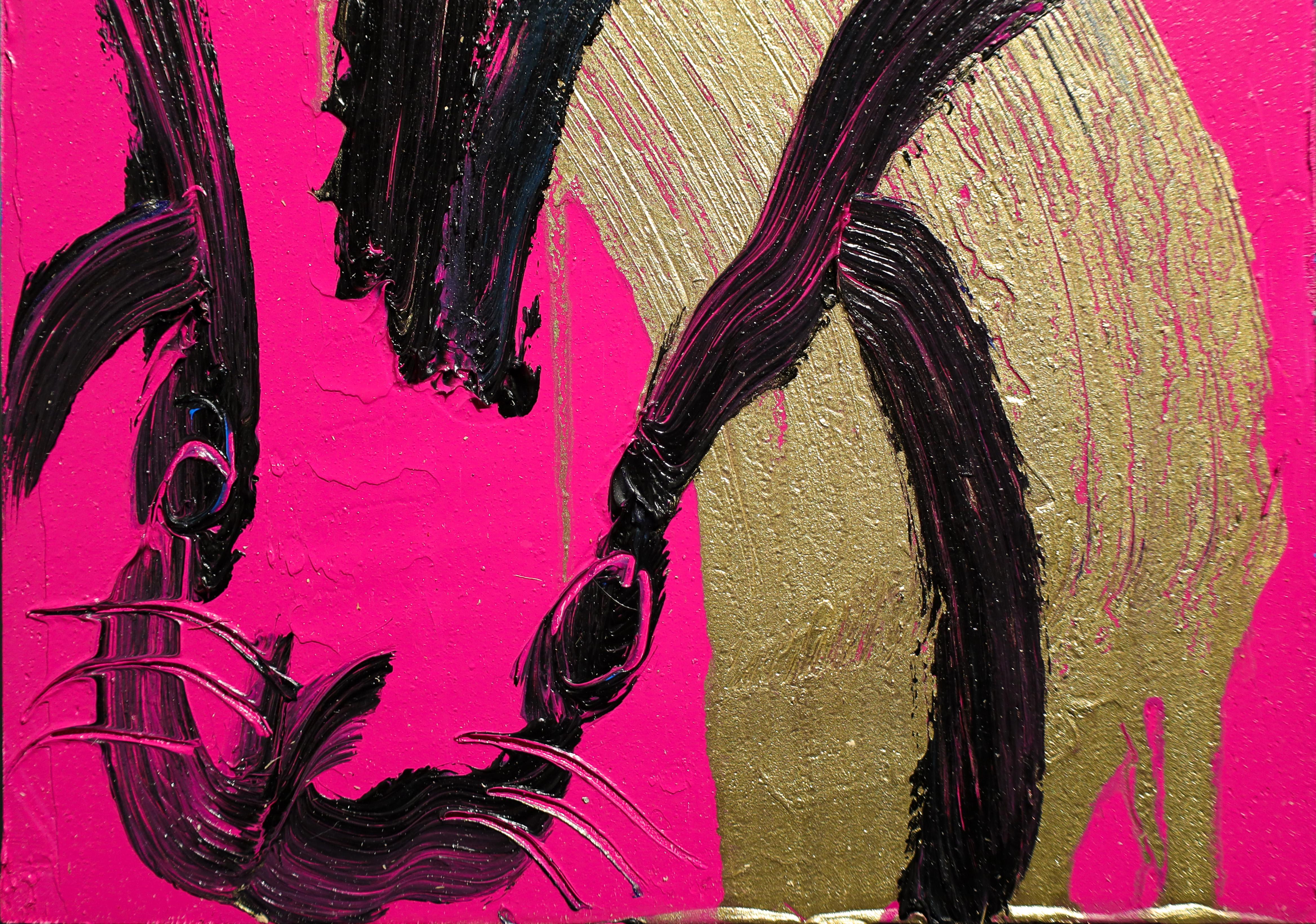 'Giovedì rosa' Quadro unico - Painting Contemporaneo di Hunt Slonem