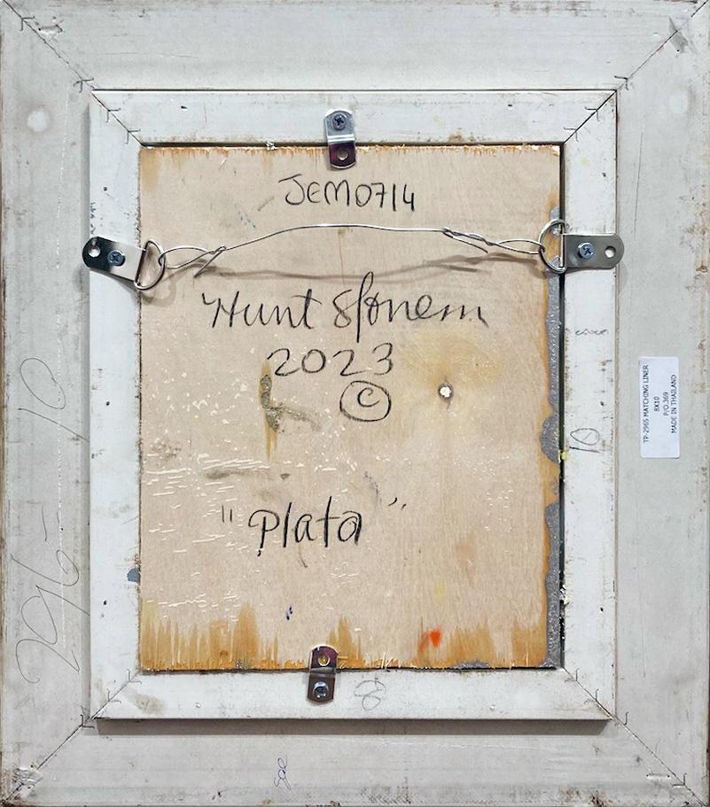 Plata - Brown Animal Painting by Hunt Slonem