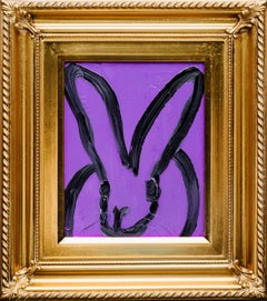 'Purple Bunny' Unique Painting