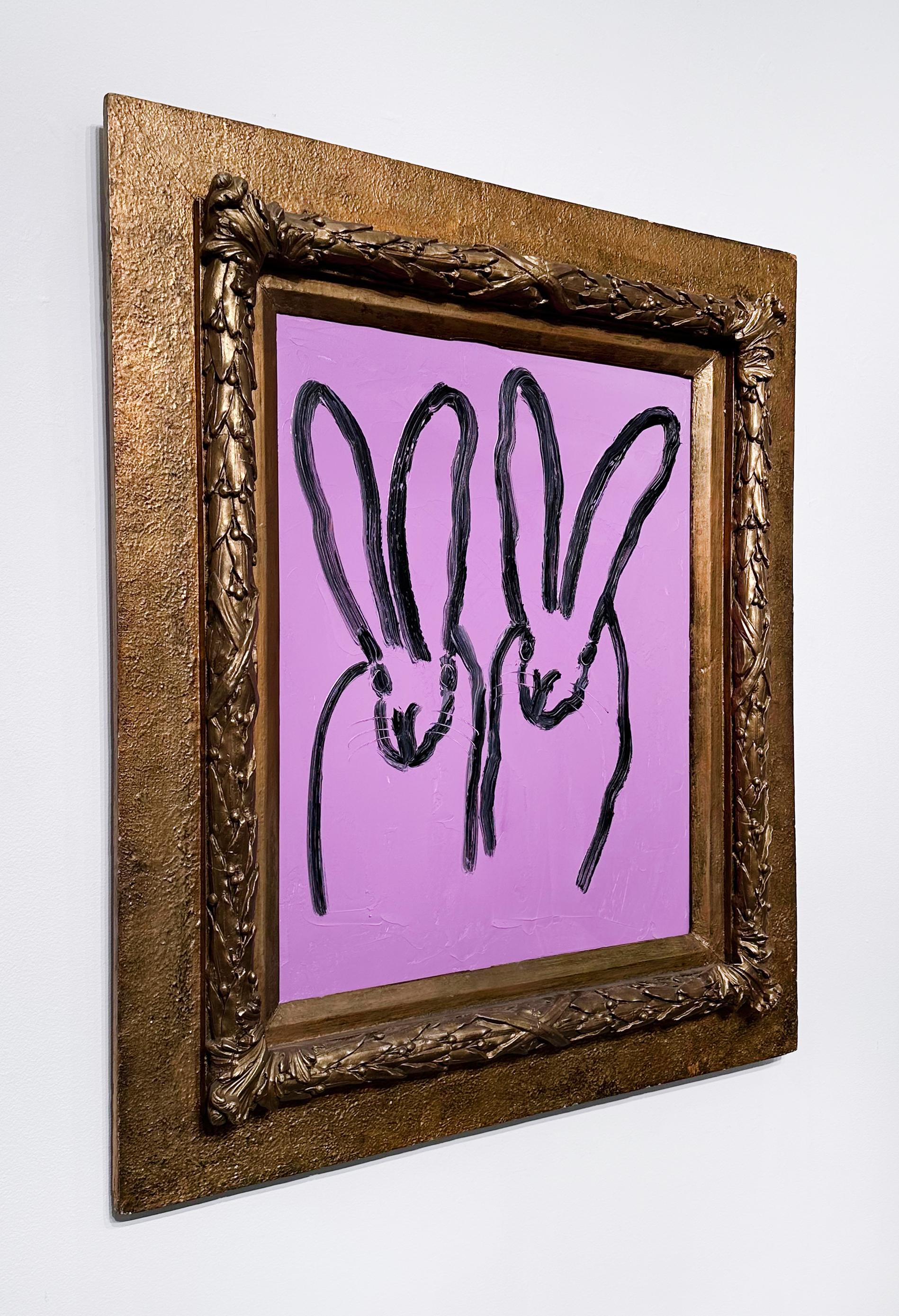 Purple Haze - Contemporary Painting by Hunt Slonem