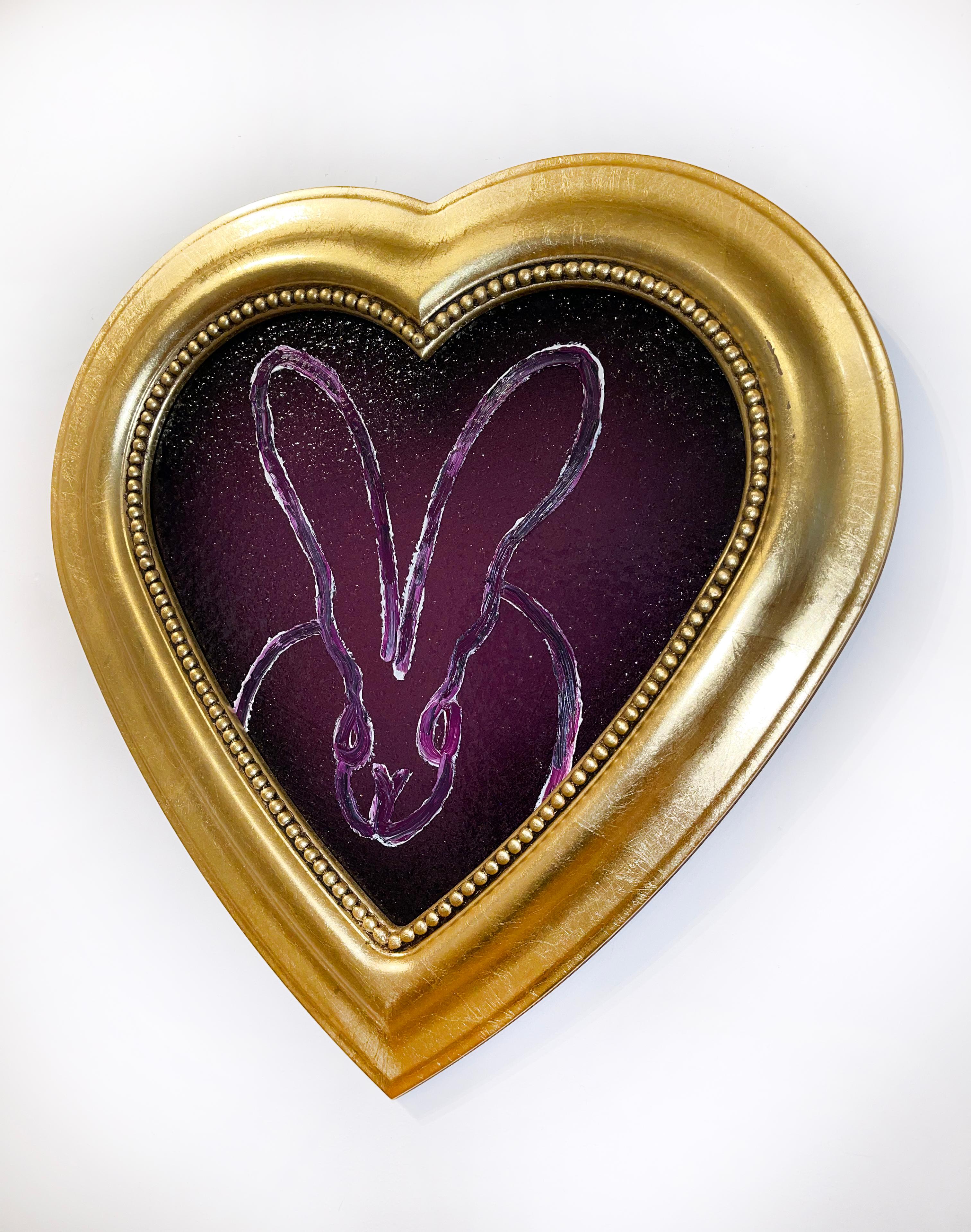 Cuore Viola - Painting Contemporaneo di Hunt Slonem