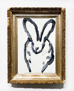 Hunt Slonem "Quantum Leap" Bunny