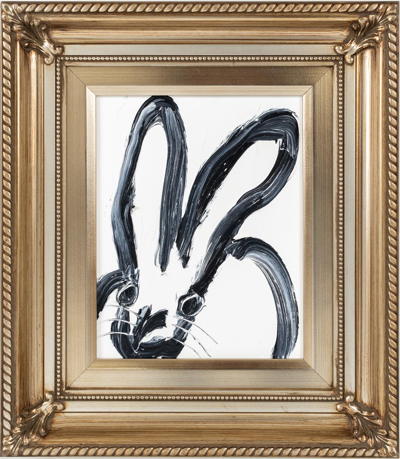 Hunt Slonem Animal Painting - Rabbit Rabbit