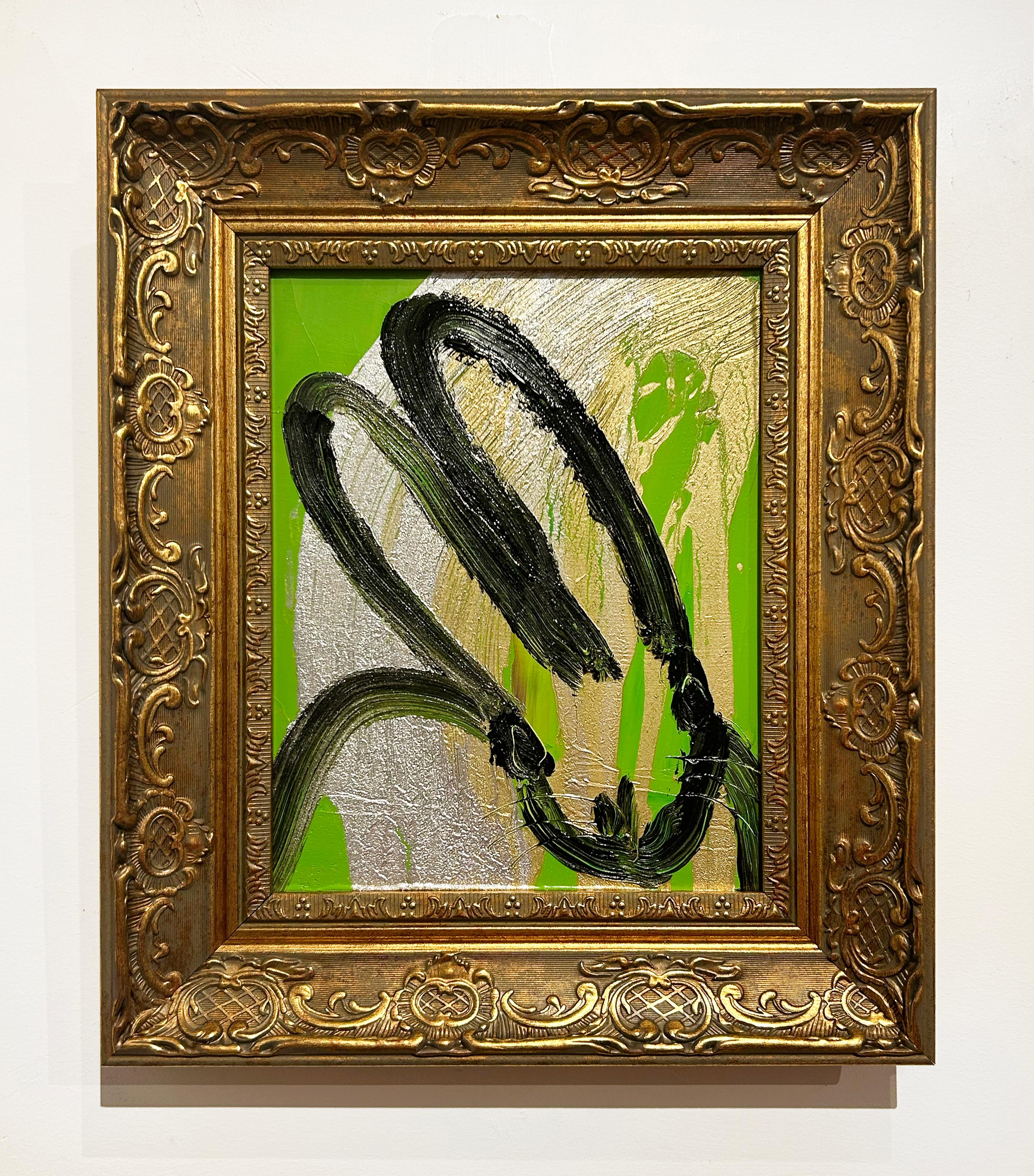 Rain - Contemporary Painting by Hunt Slonem