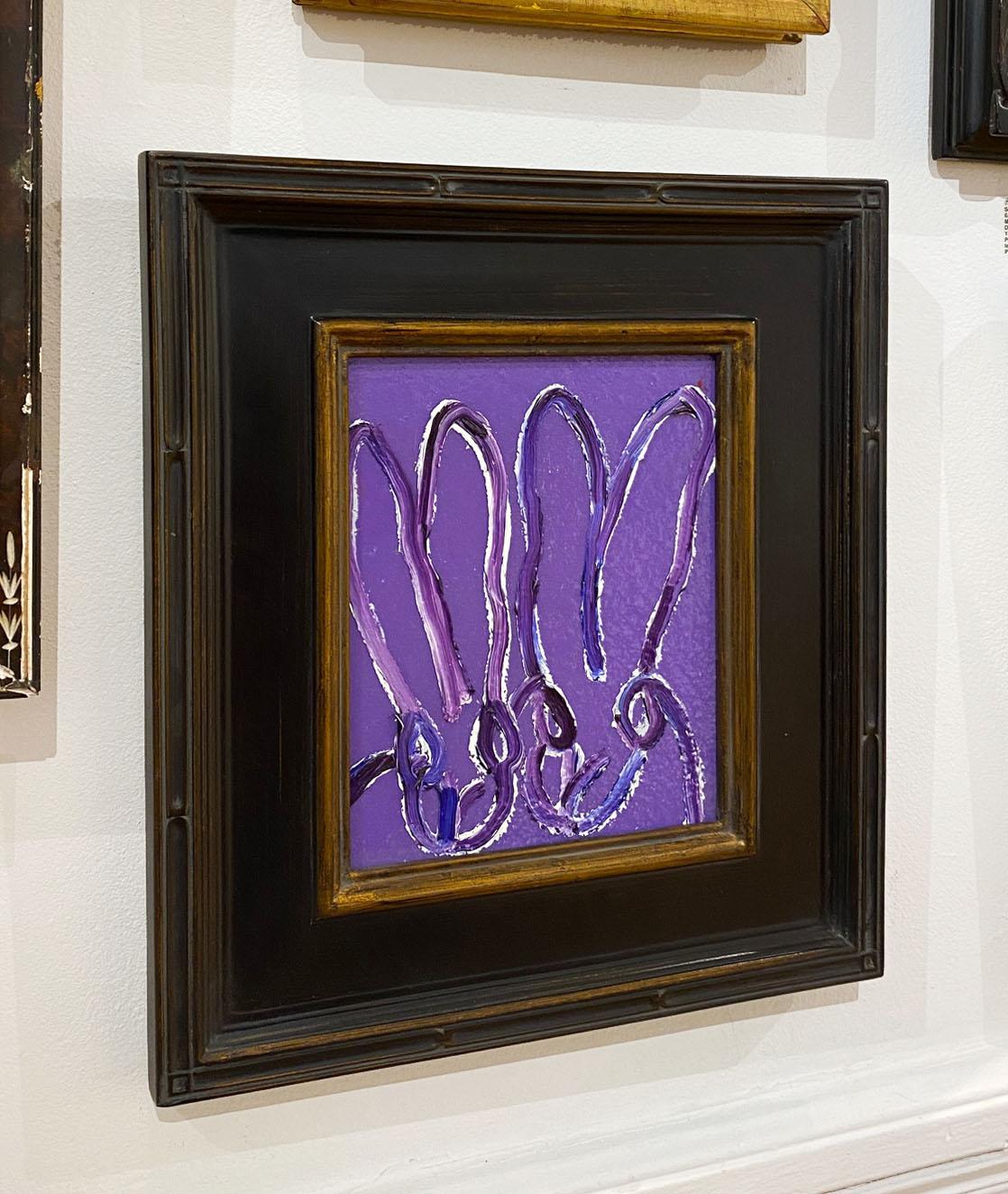 Ralston - Black Animal Painting by Hunt Slonem