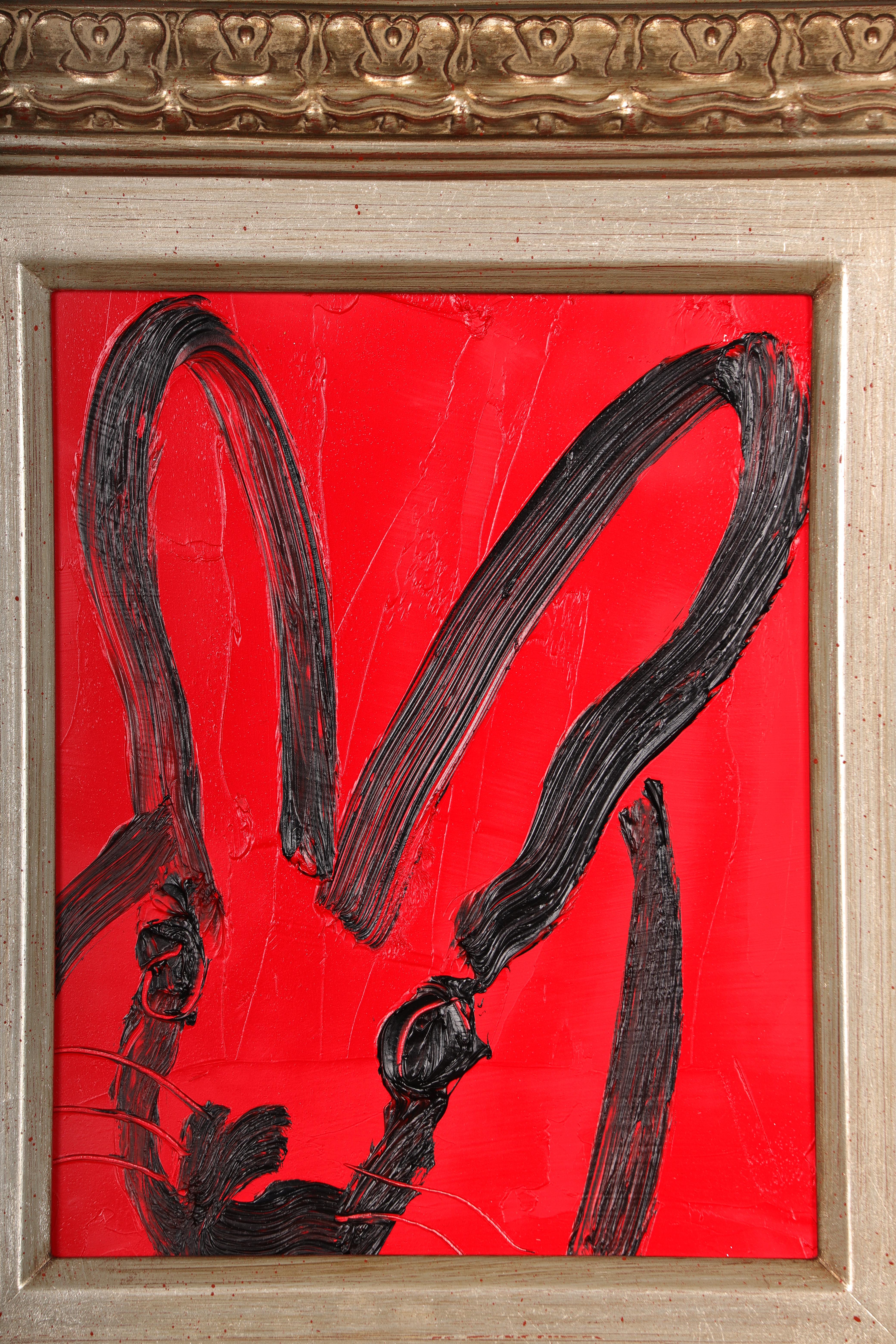 'Red Bunny' Unique Painting 1