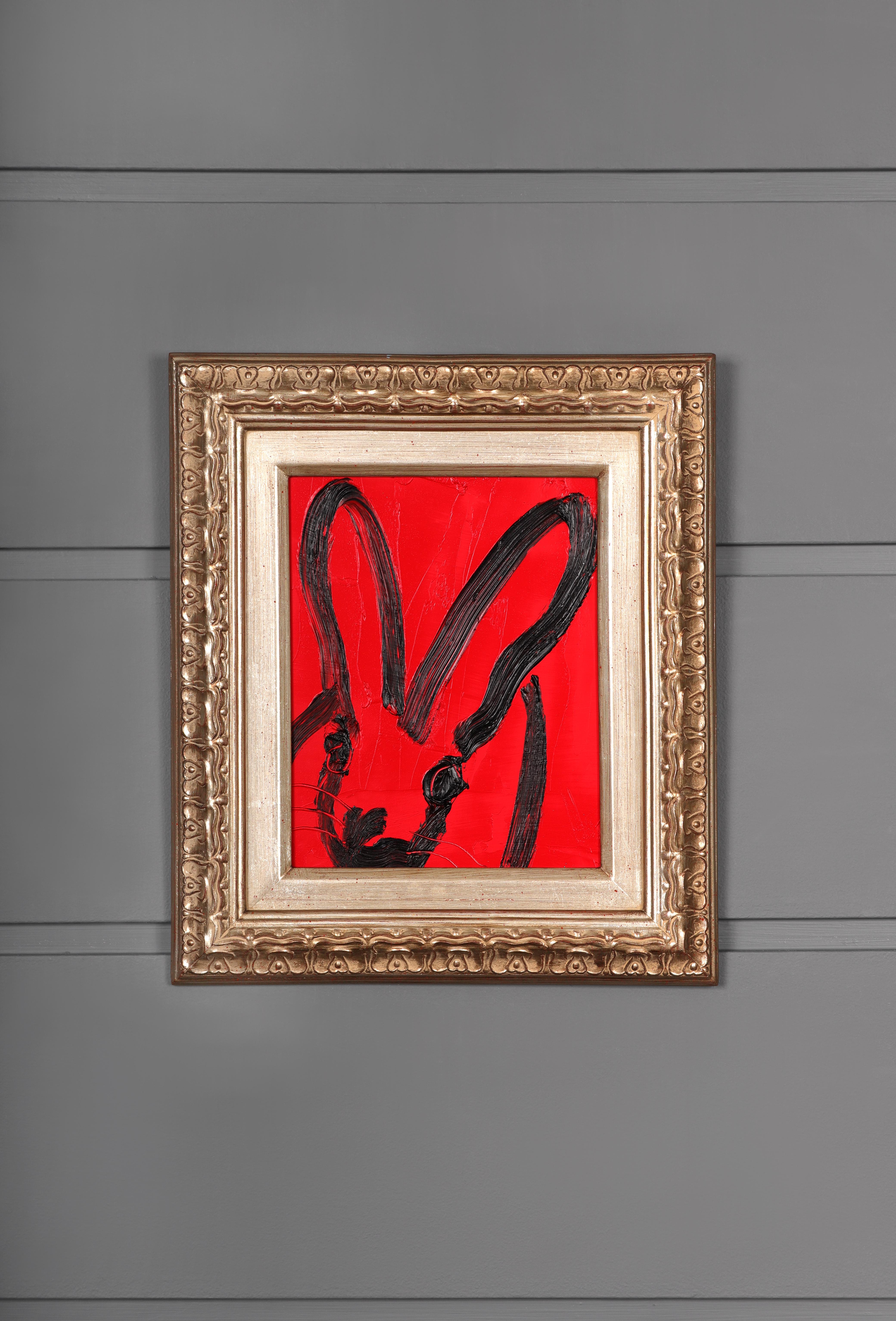 'Red Bunny' Unique Painting 2