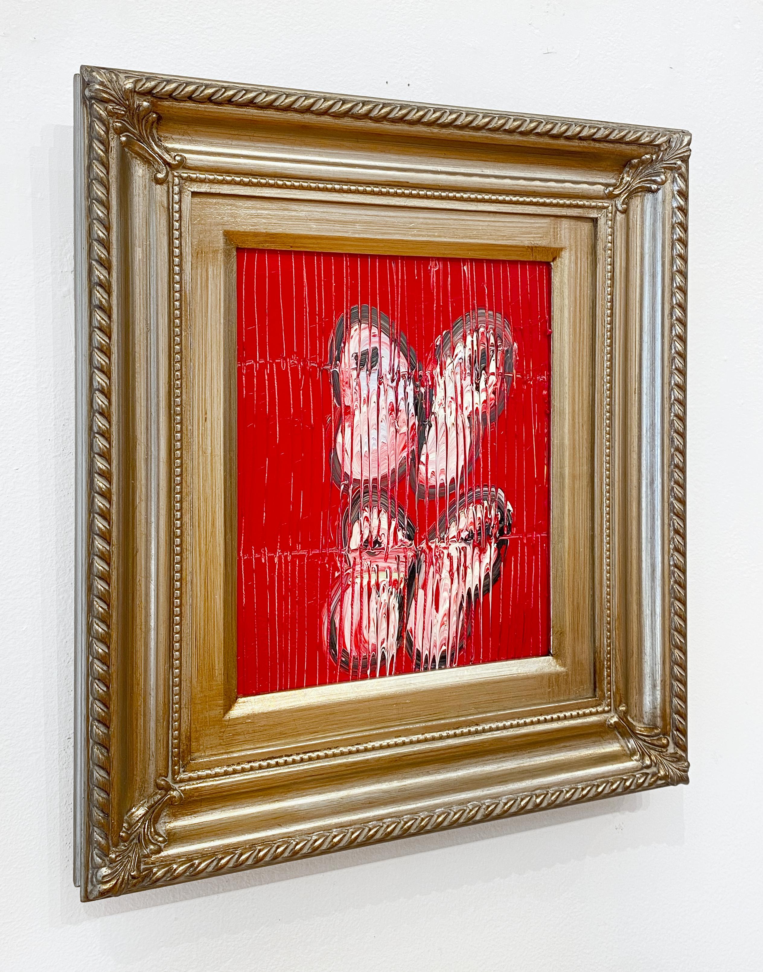 Artist:  Slonem, Hunt
Title: Red Clover
Date:  2023
Medium:  Oil on Panel
Unframed Dimensions:  10