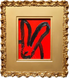 'Red Crossing' Unique Painting