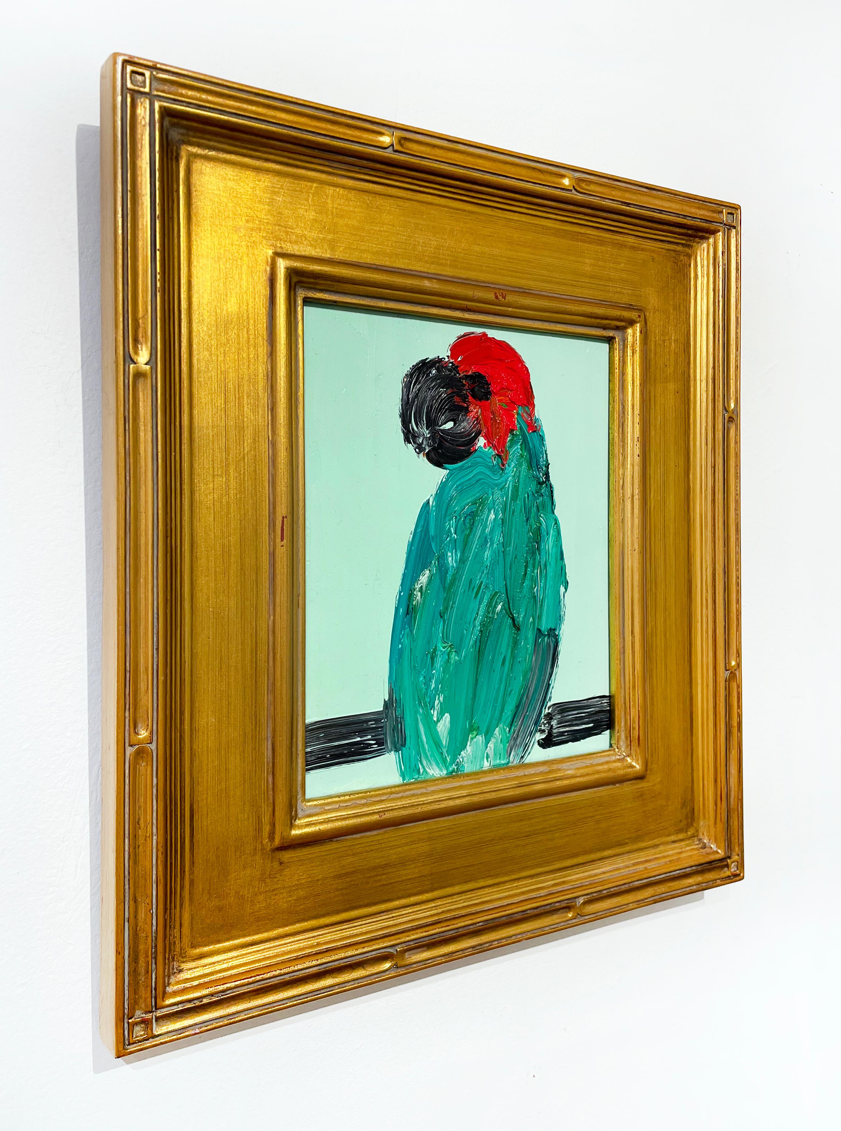 Rojo - Painting Contemporáneo de Hunt Slonem