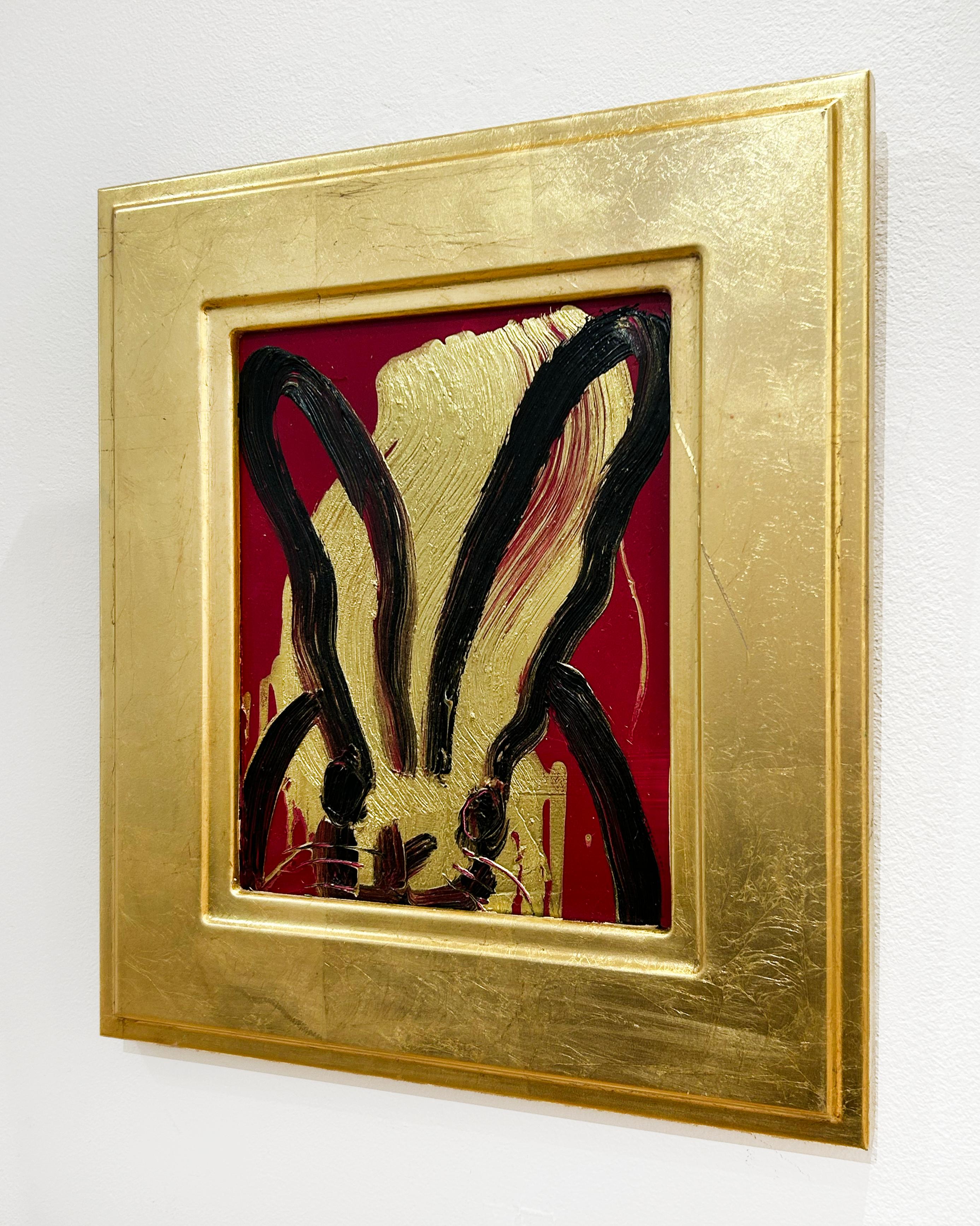Paz Roja - Animal Painting Beige de Hunt Slonem