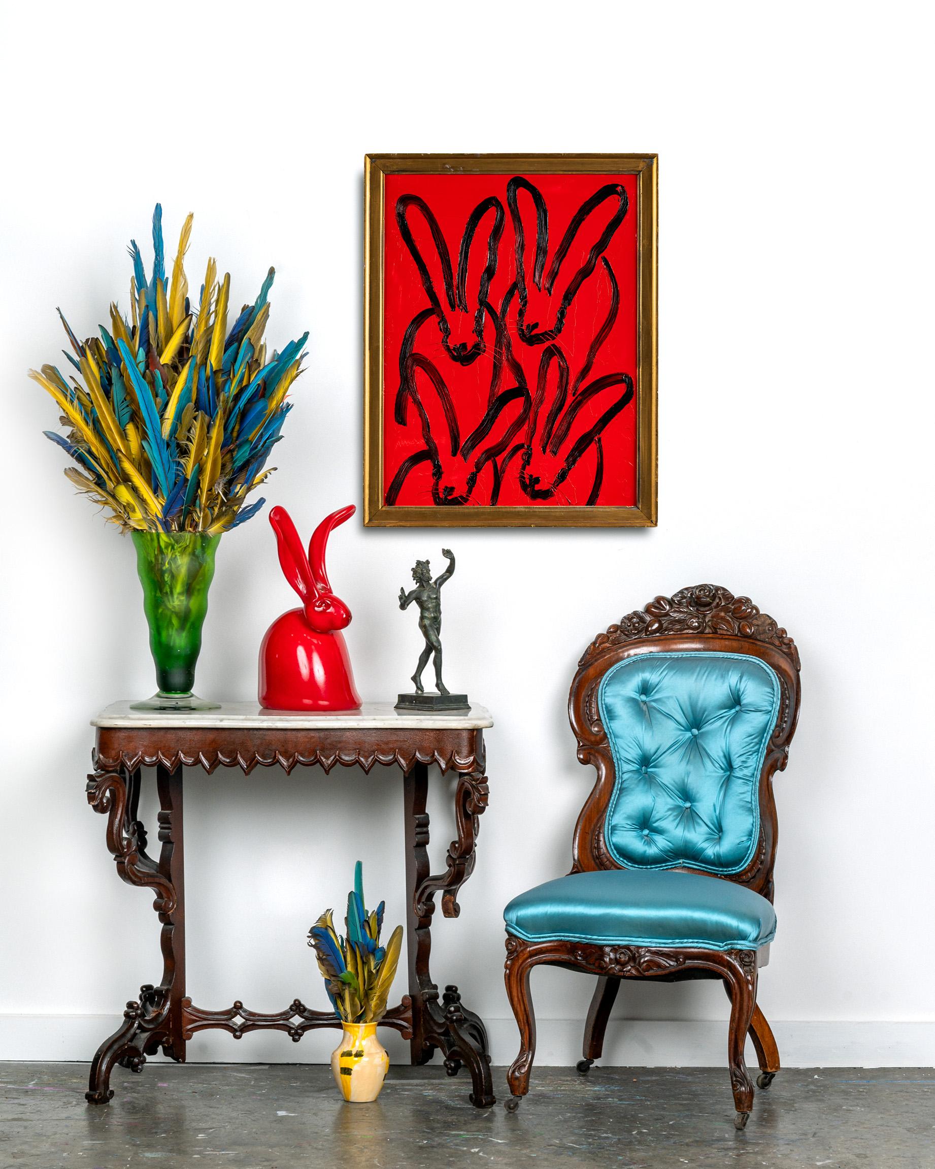 Red Rovers - Painting di Hunt Slonem