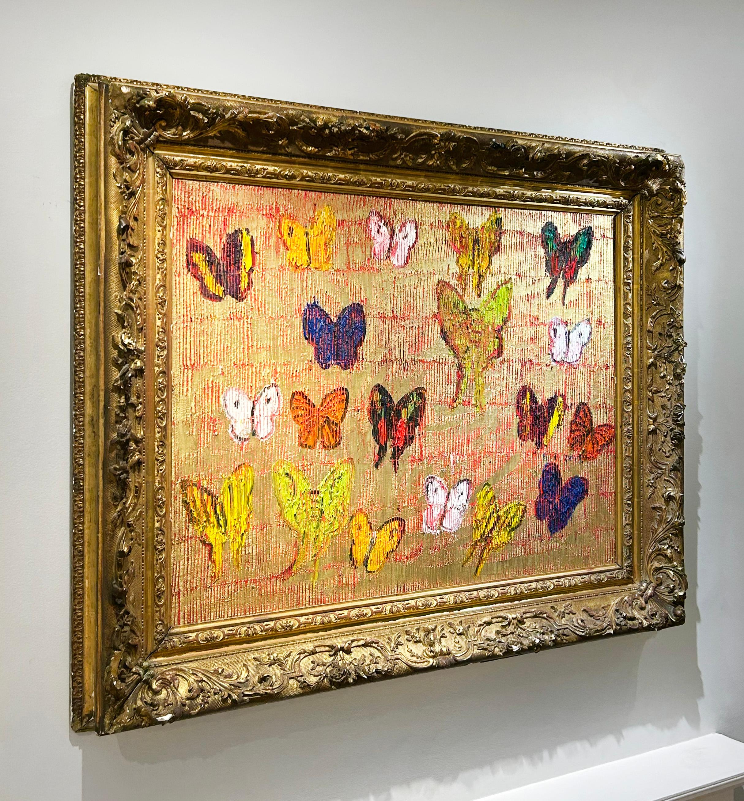 Hunt Slonem, Red Sea Weds, Butterflies For Sale 2